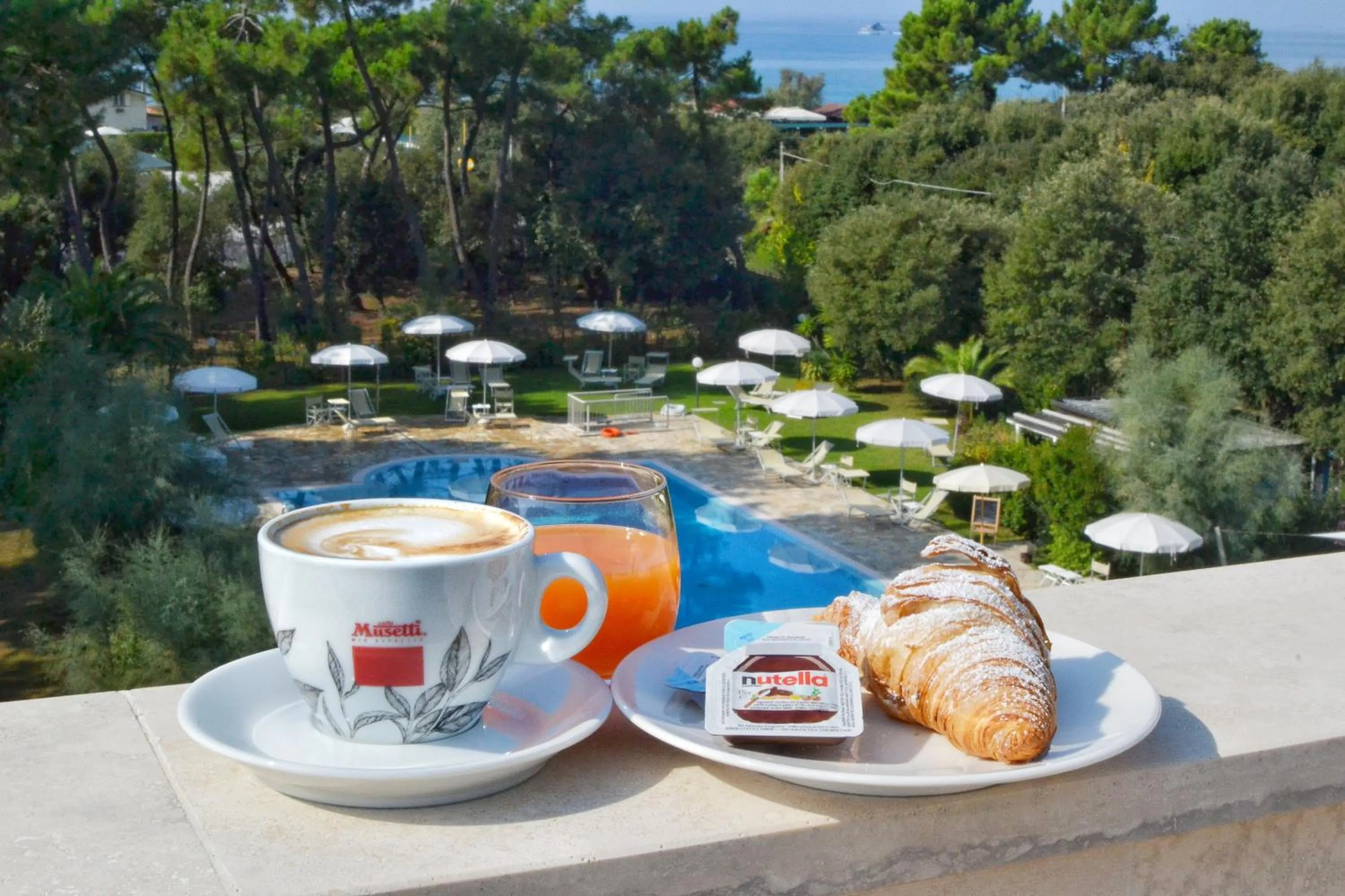 Food close-up in Hotel Villa Elsa