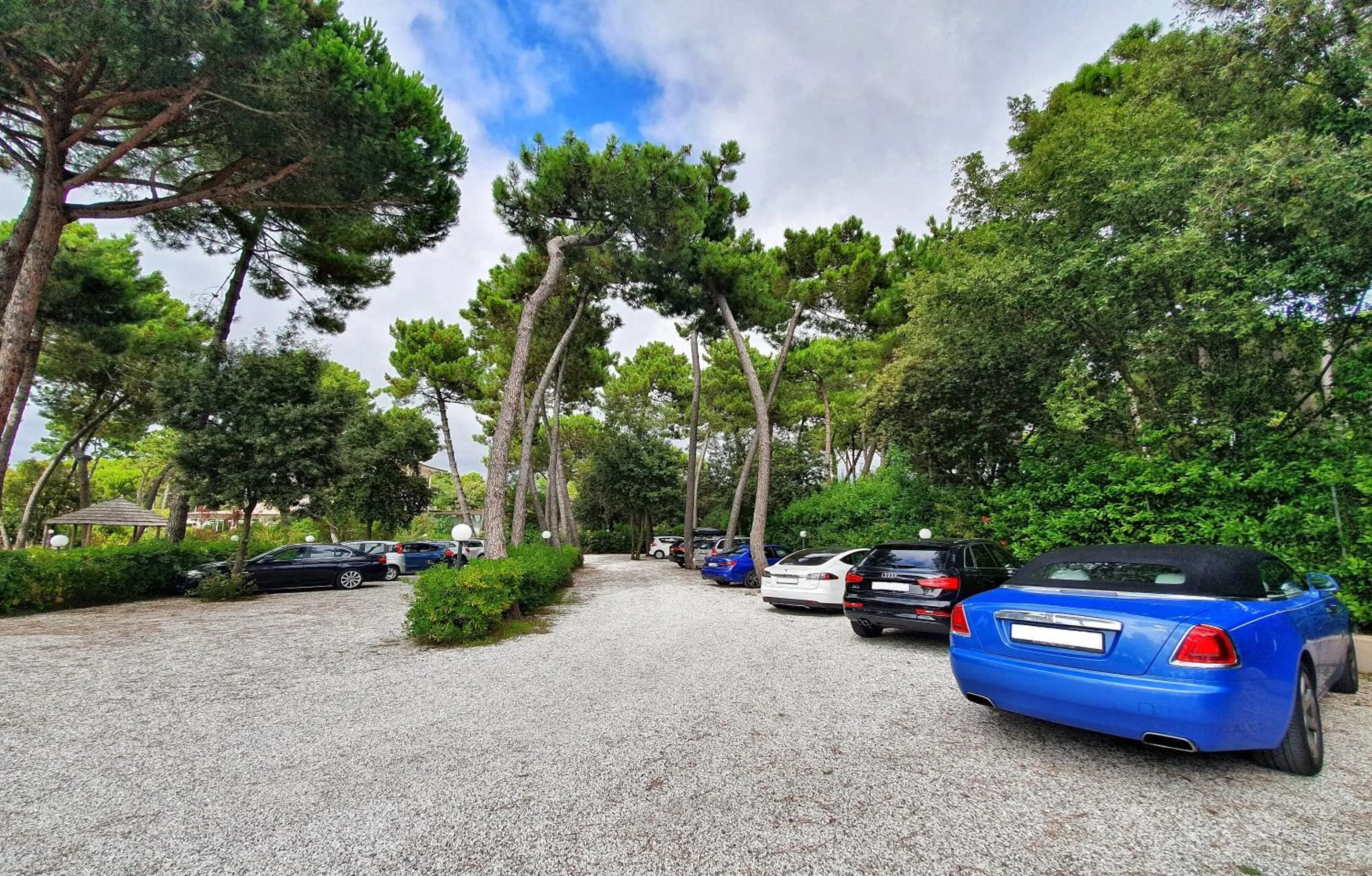 On site in Hotel Villa Elsa