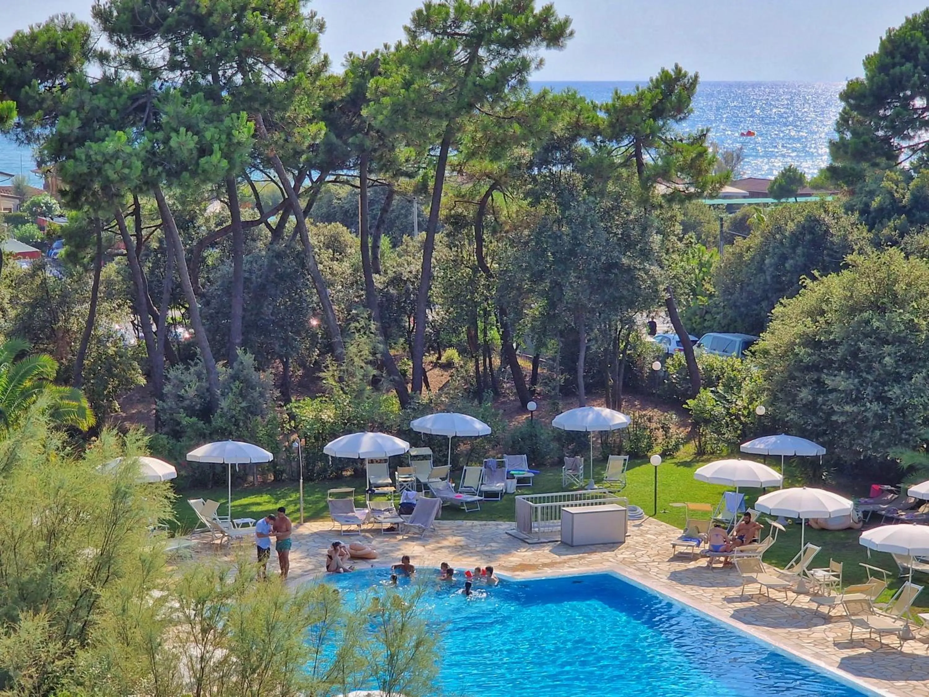 Bird's eye view in Hotel Villa Elsa