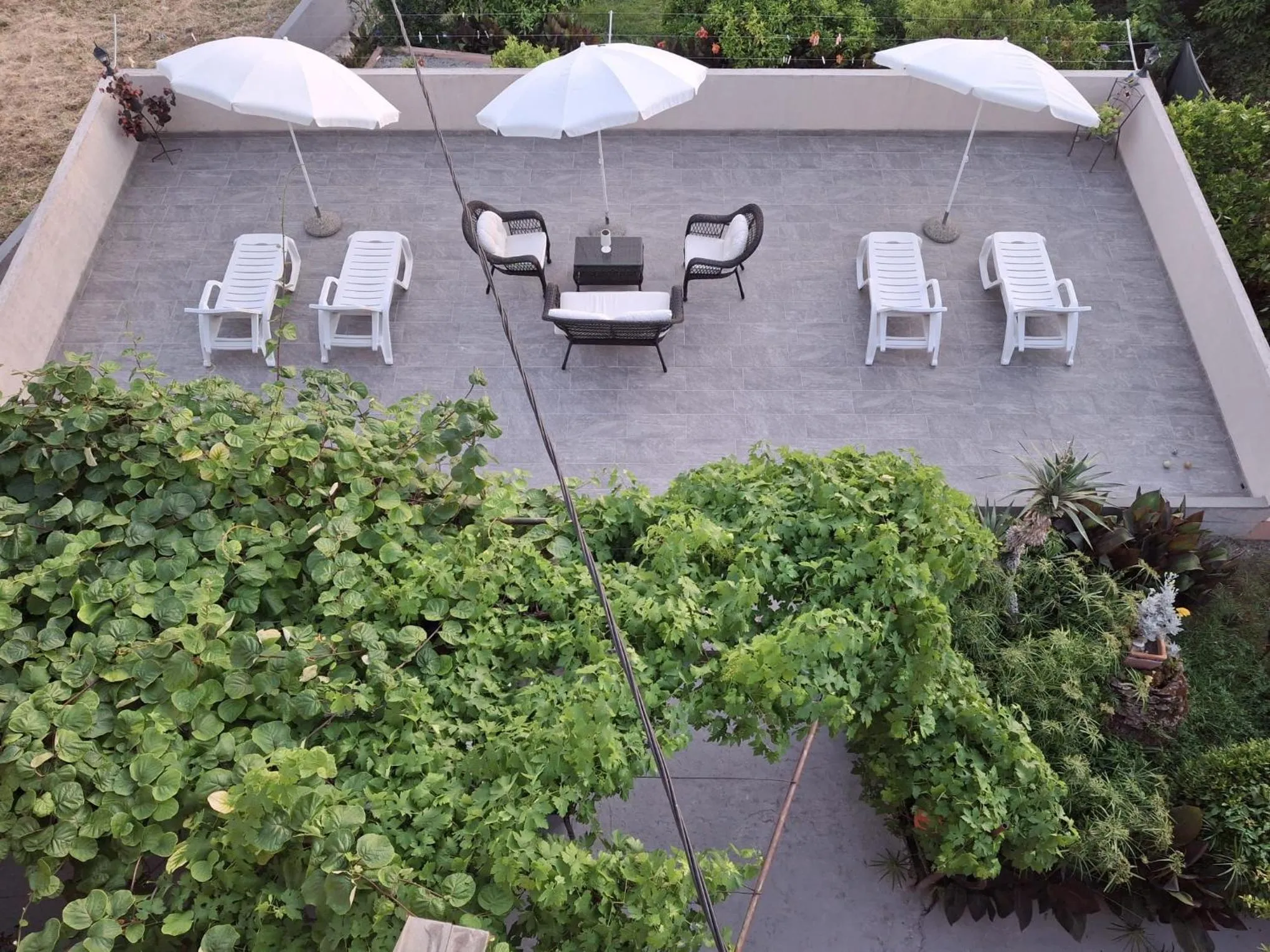 Patio in Villa Luketa