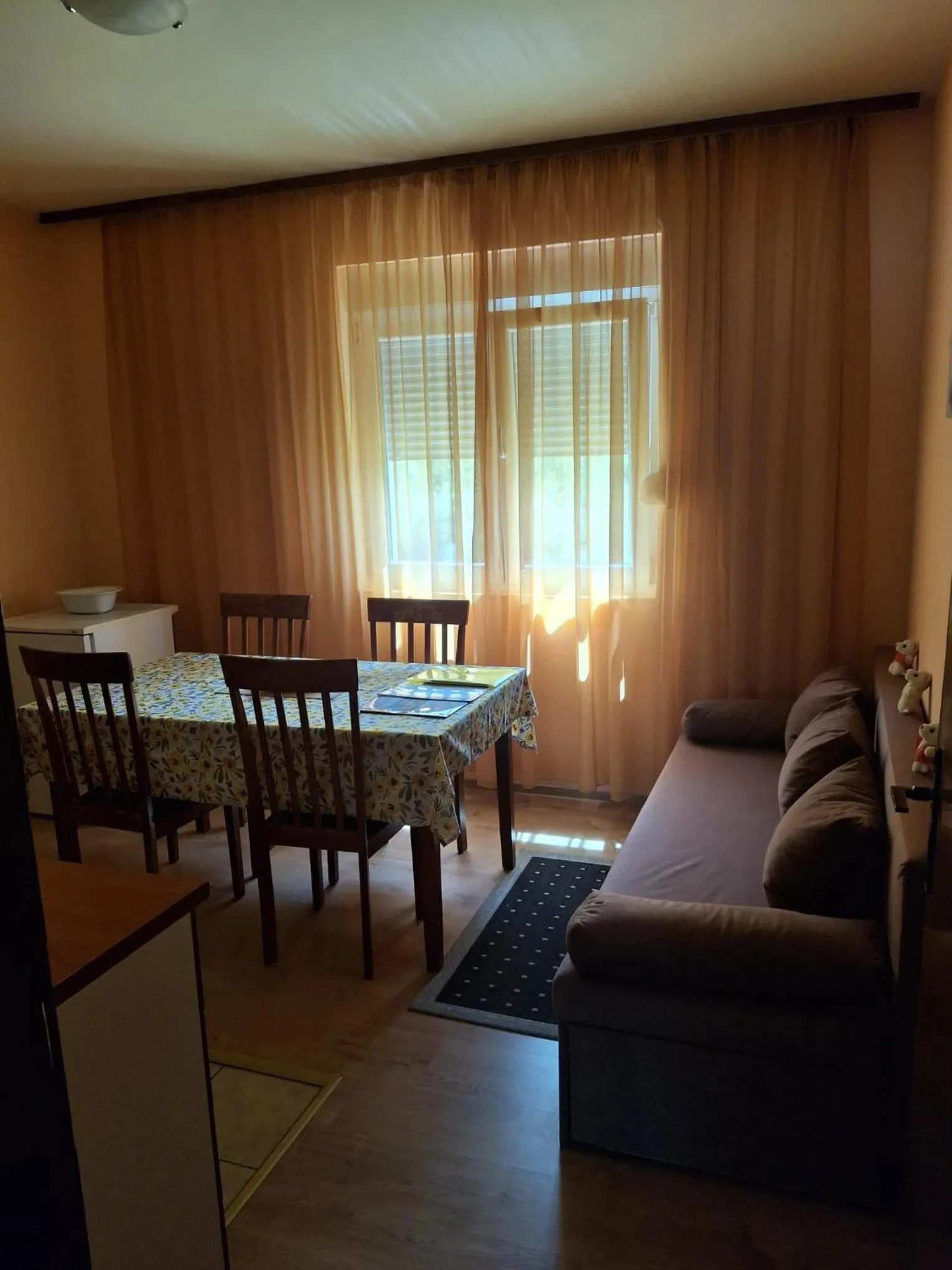 Seating area in Villa Luketa