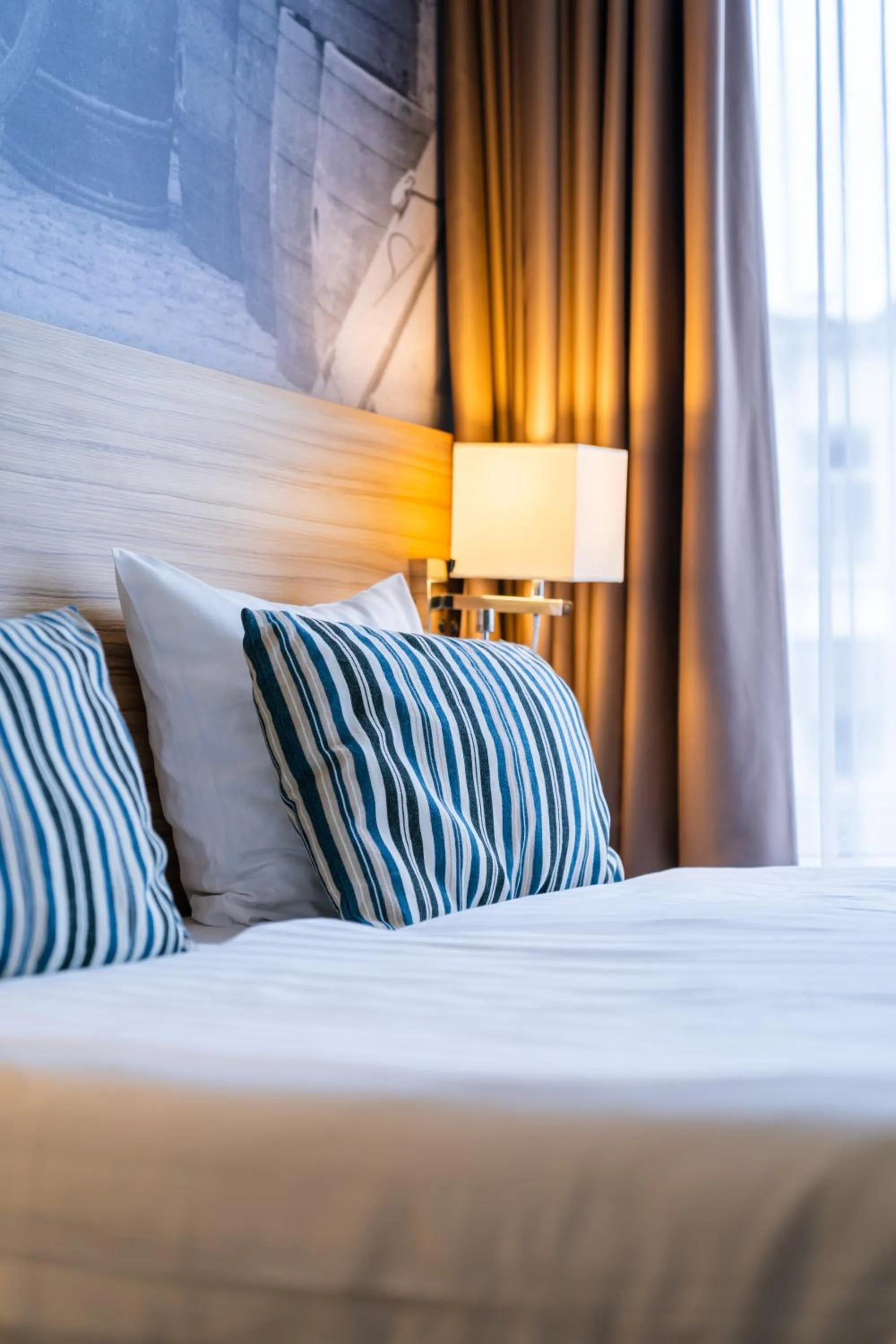 Bed in Stadshotel De Klok