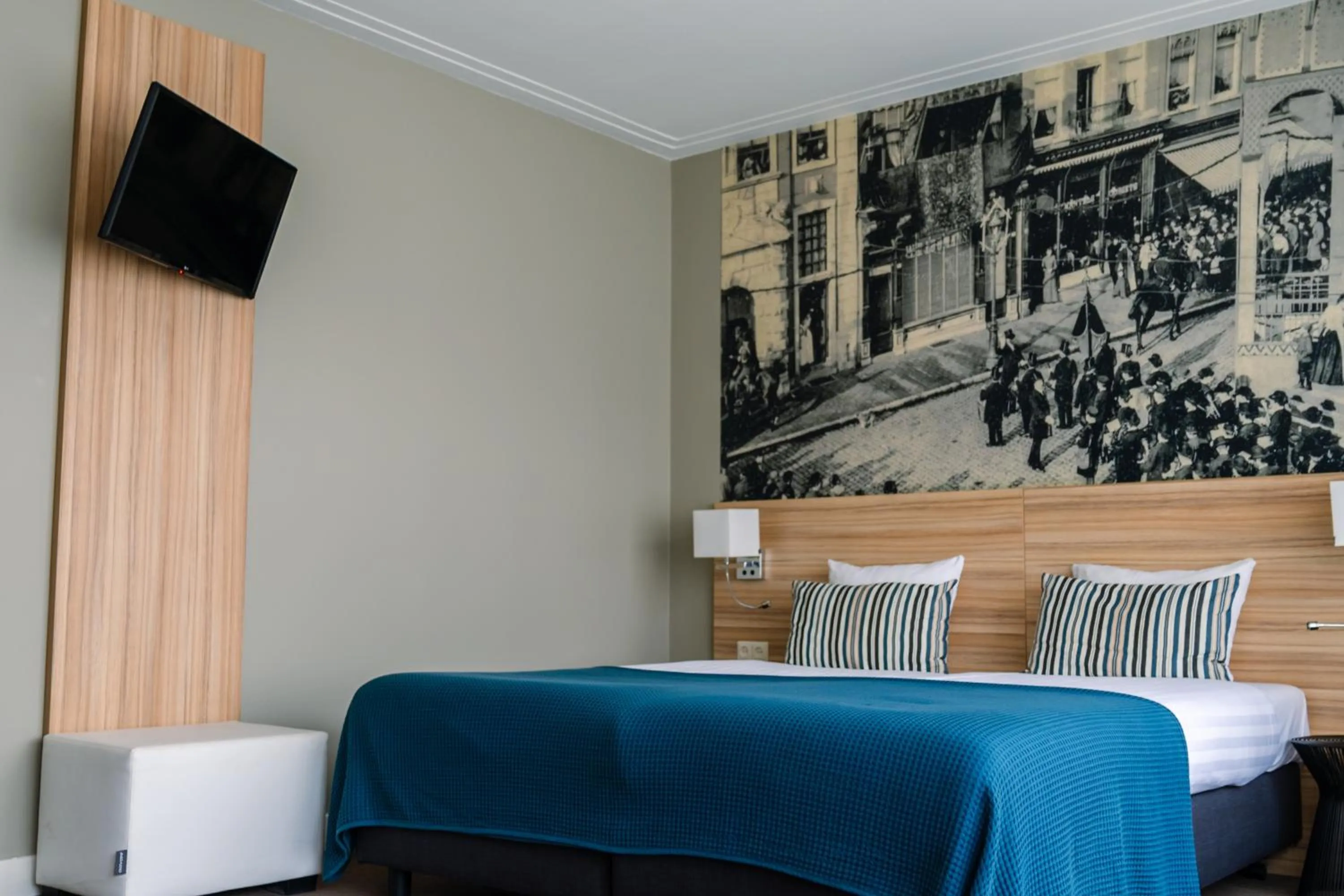 Bedroom, Bed in Stadshotel De Klok