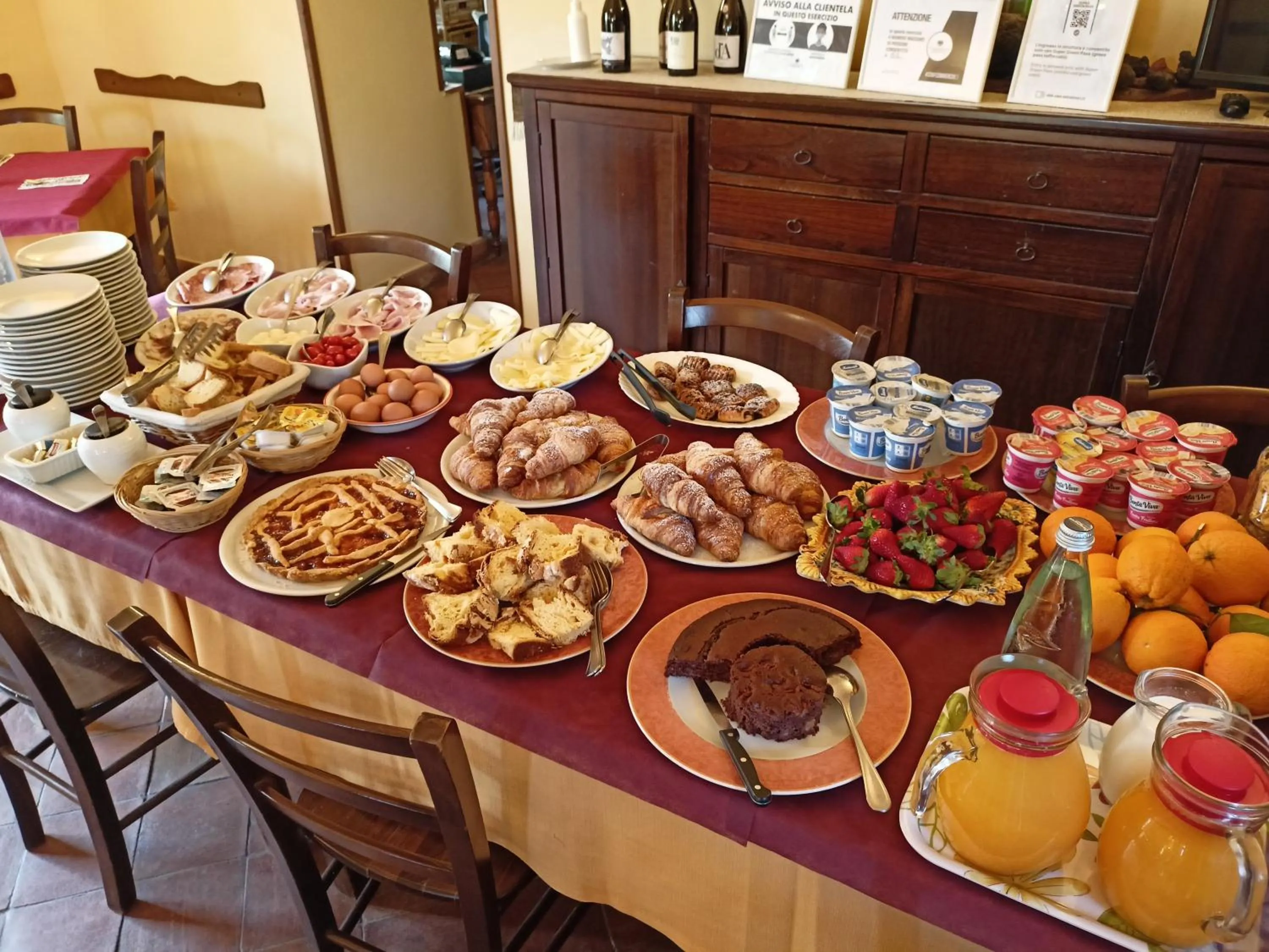 Breakfast in La Terra Del Mezzo
