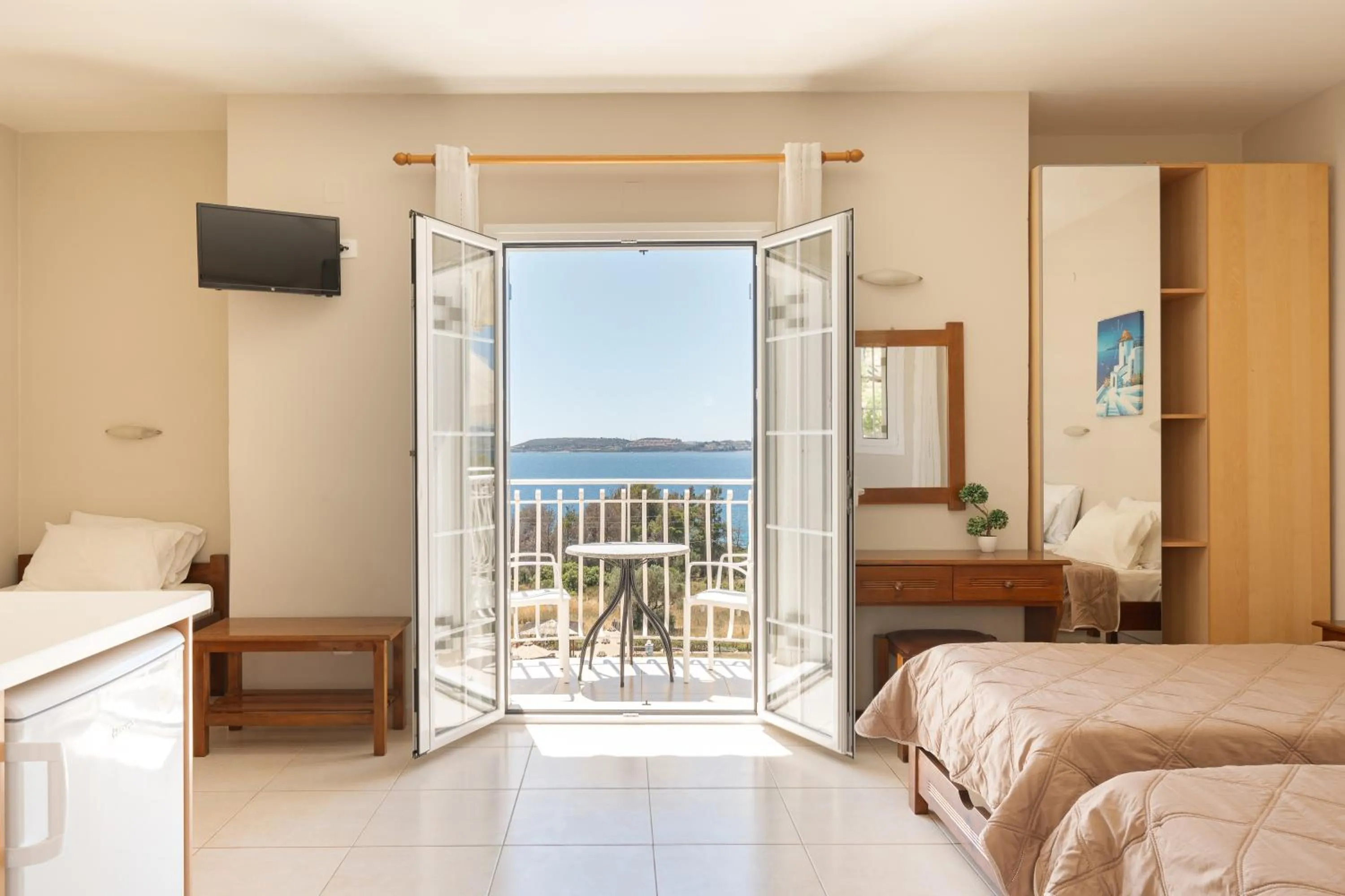 Bedroom, Bed in Oskars Studios & Apartments