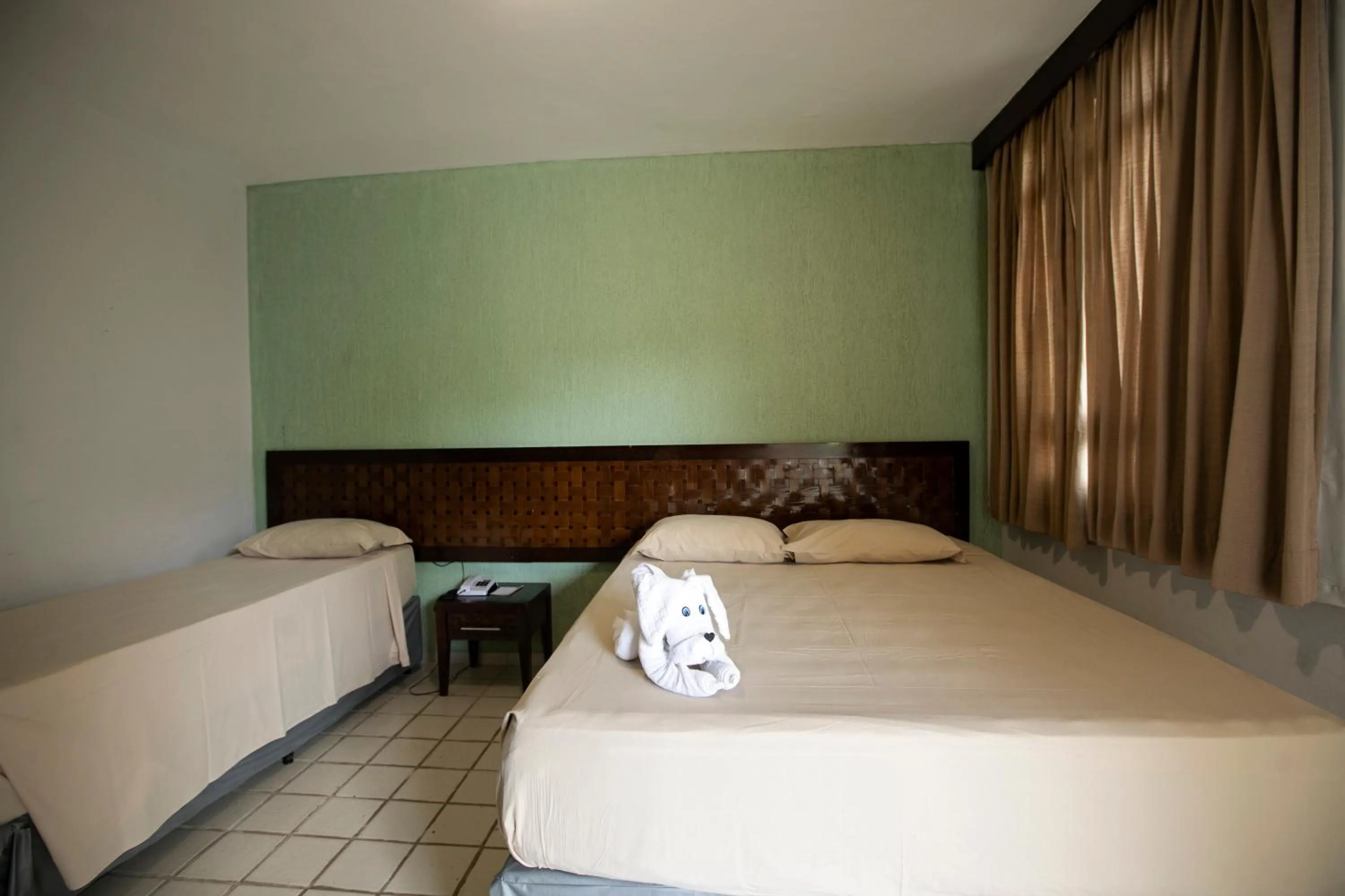 Bed in Rio Quente Resorts - Eco Chalés