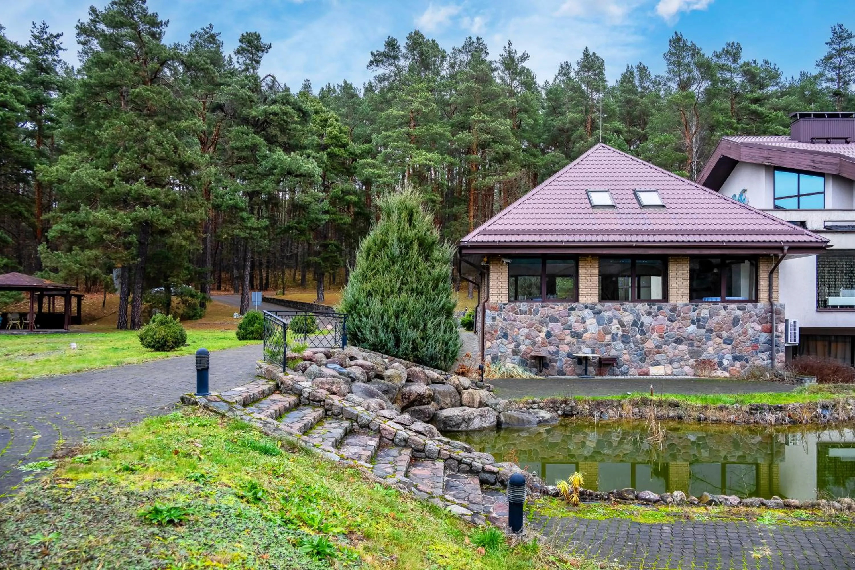 Property building in Park Villa Hotel