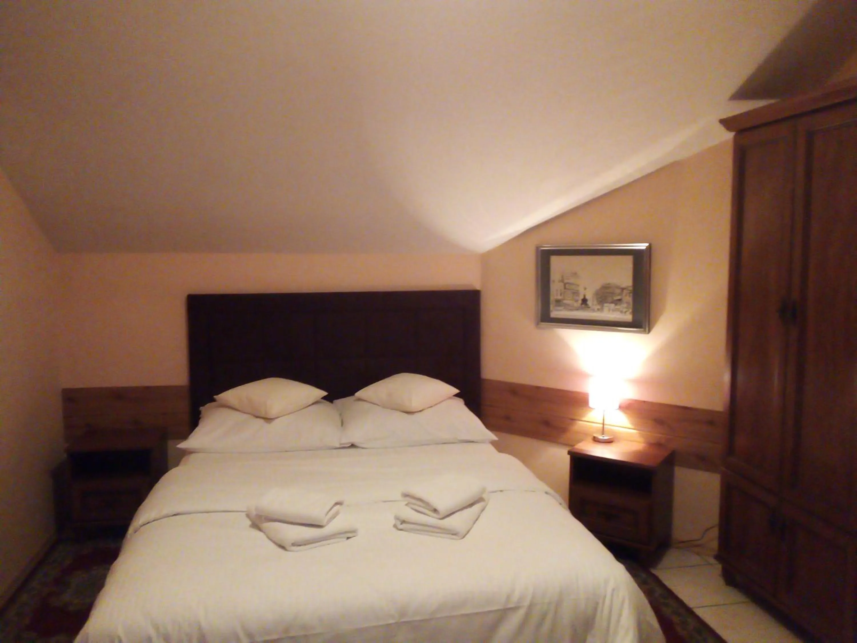 Bed in Villa Minerva