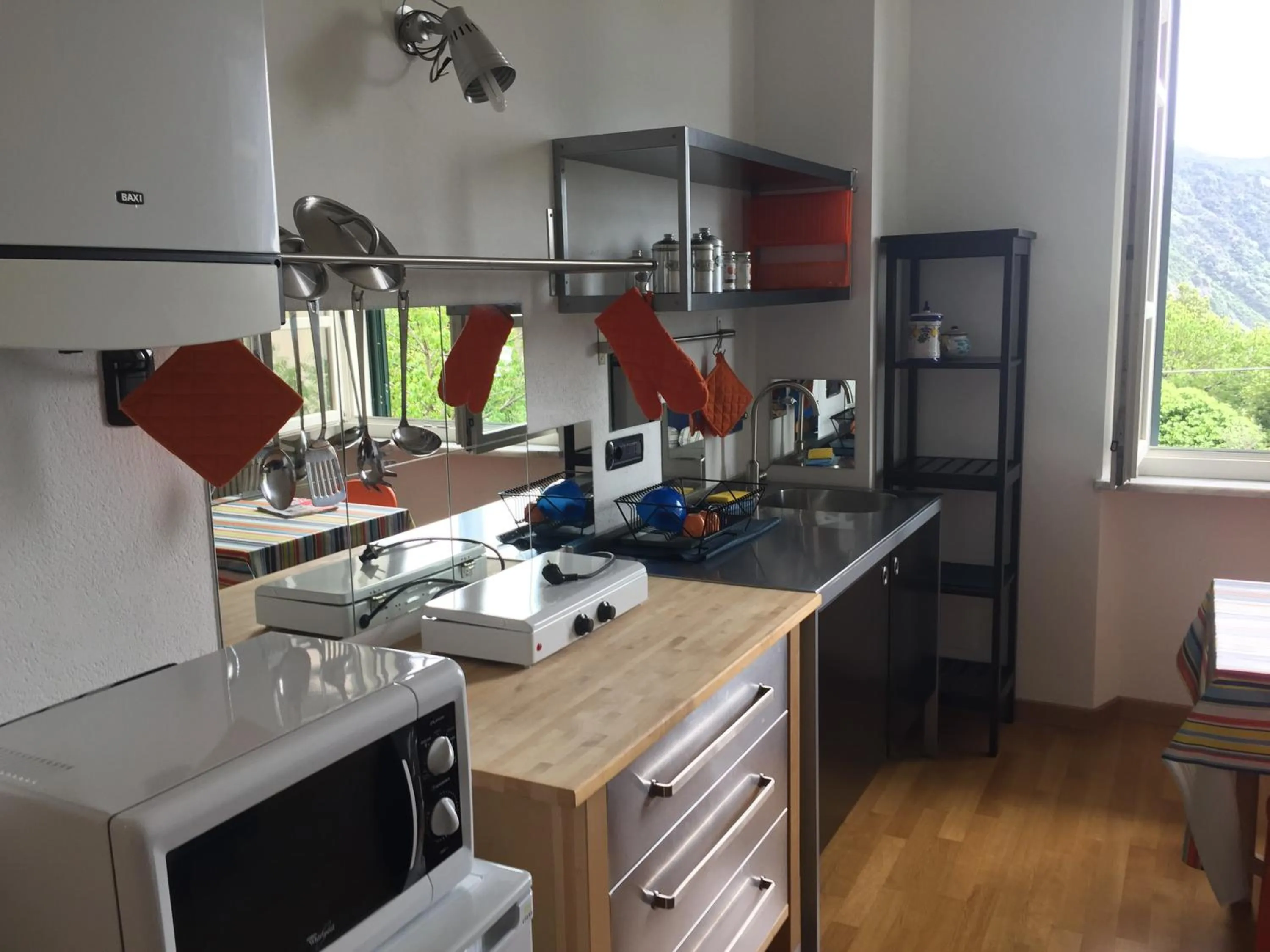 Kitchen or kitchenette in La Posada