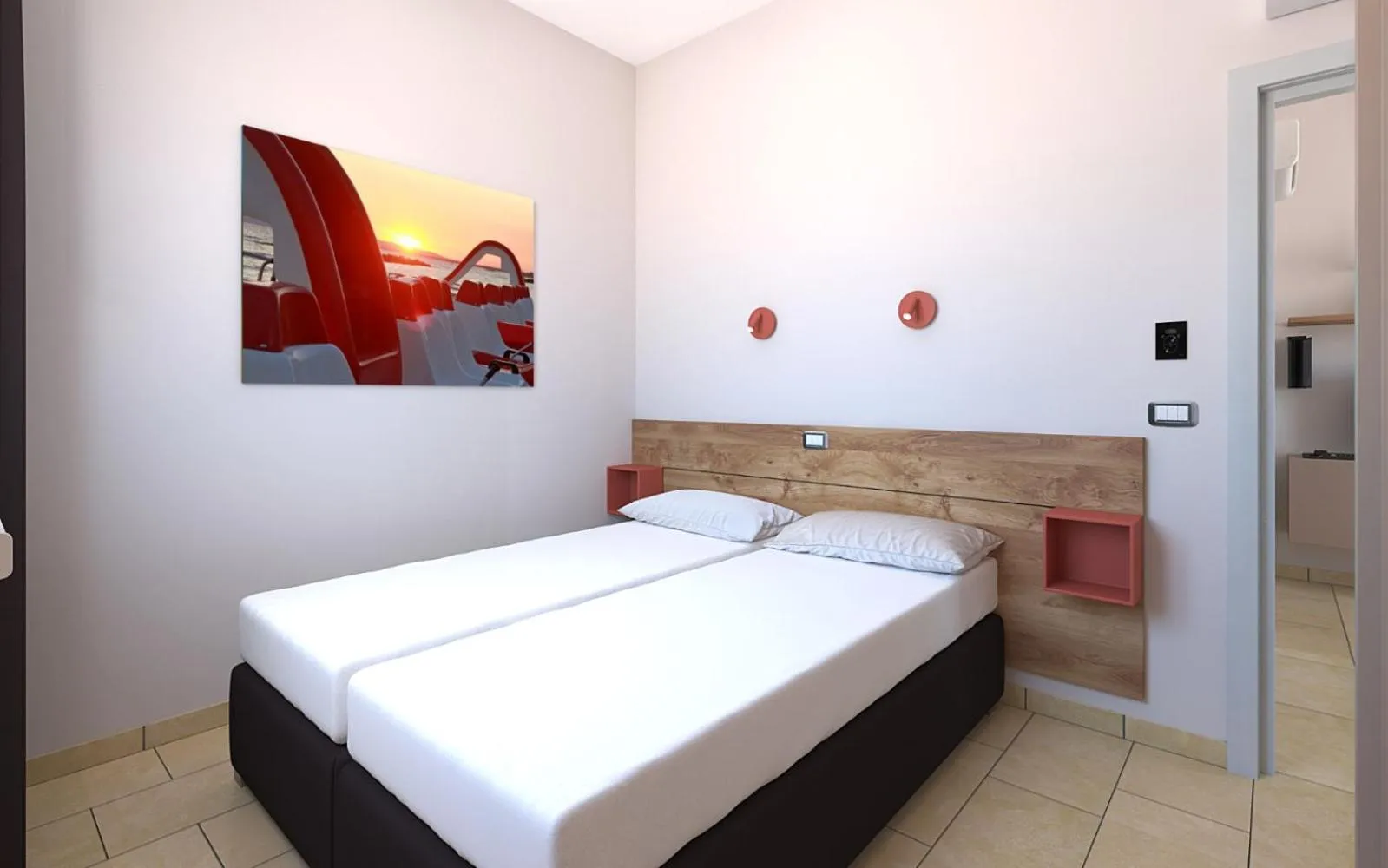 Bedroom, Bed in Golfo del Sole Hotel & Holiday Resort