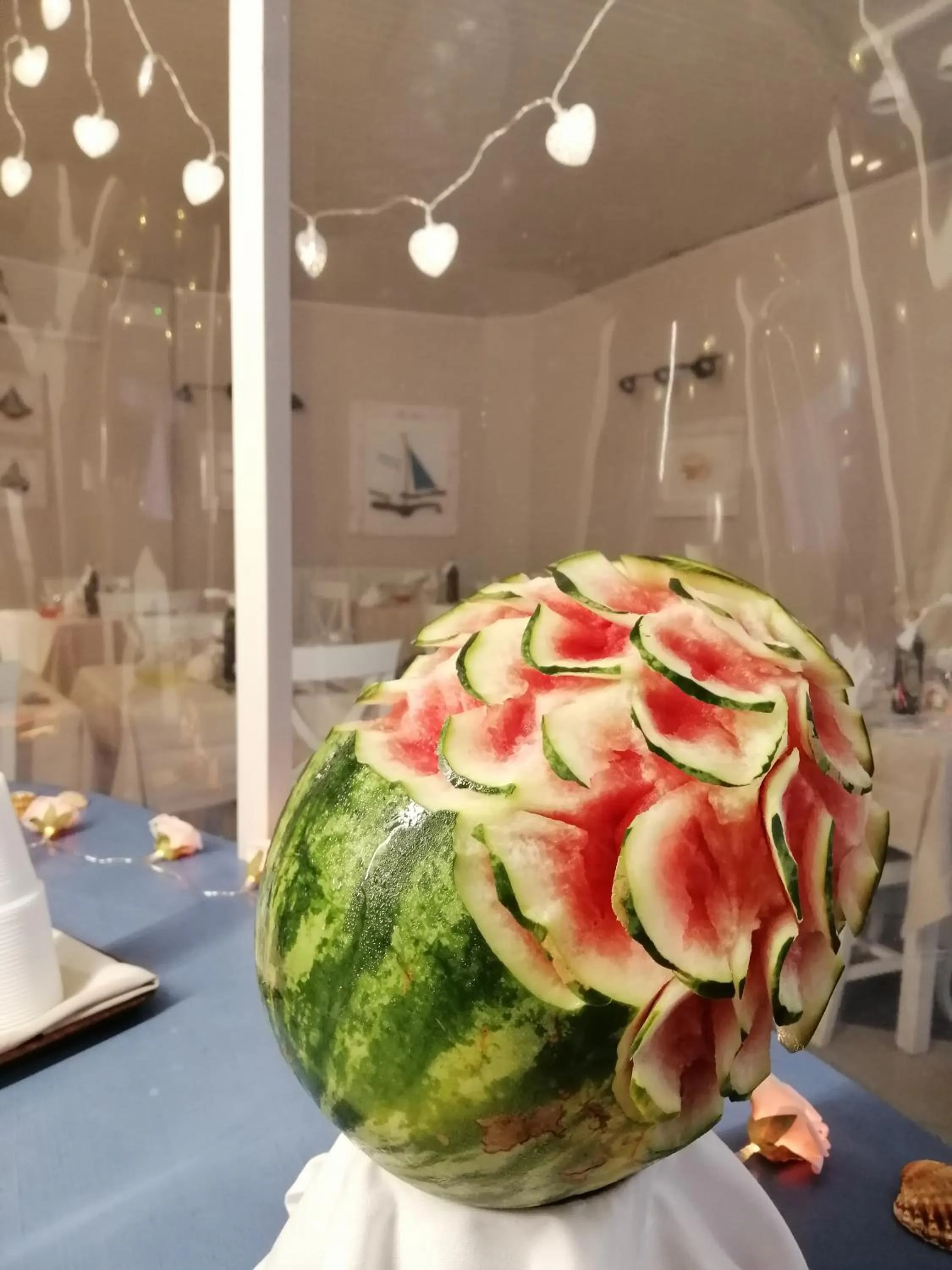 Food close-up in Hotel Villa Rosa