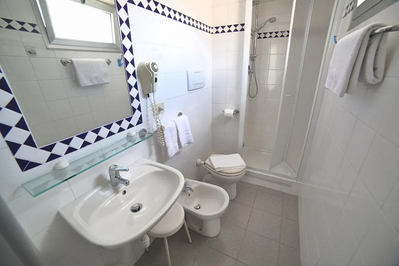 Bathroom in Hotel Villa Rosa