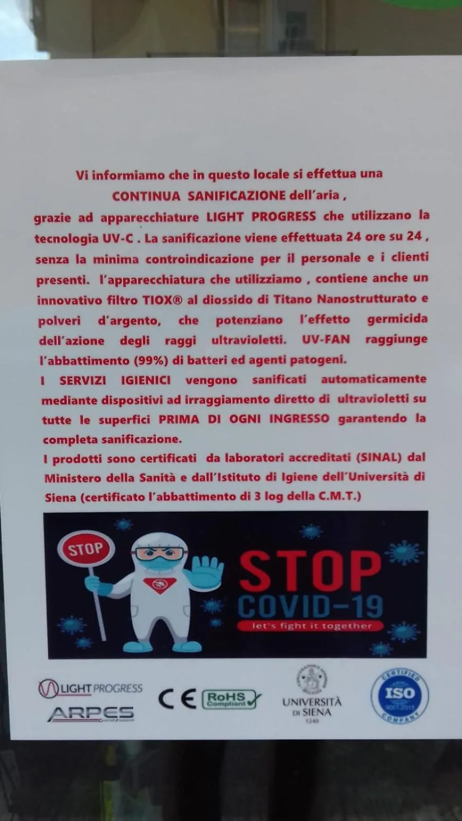 Logo/Certificate/Sign in Hotel Villa Rosa