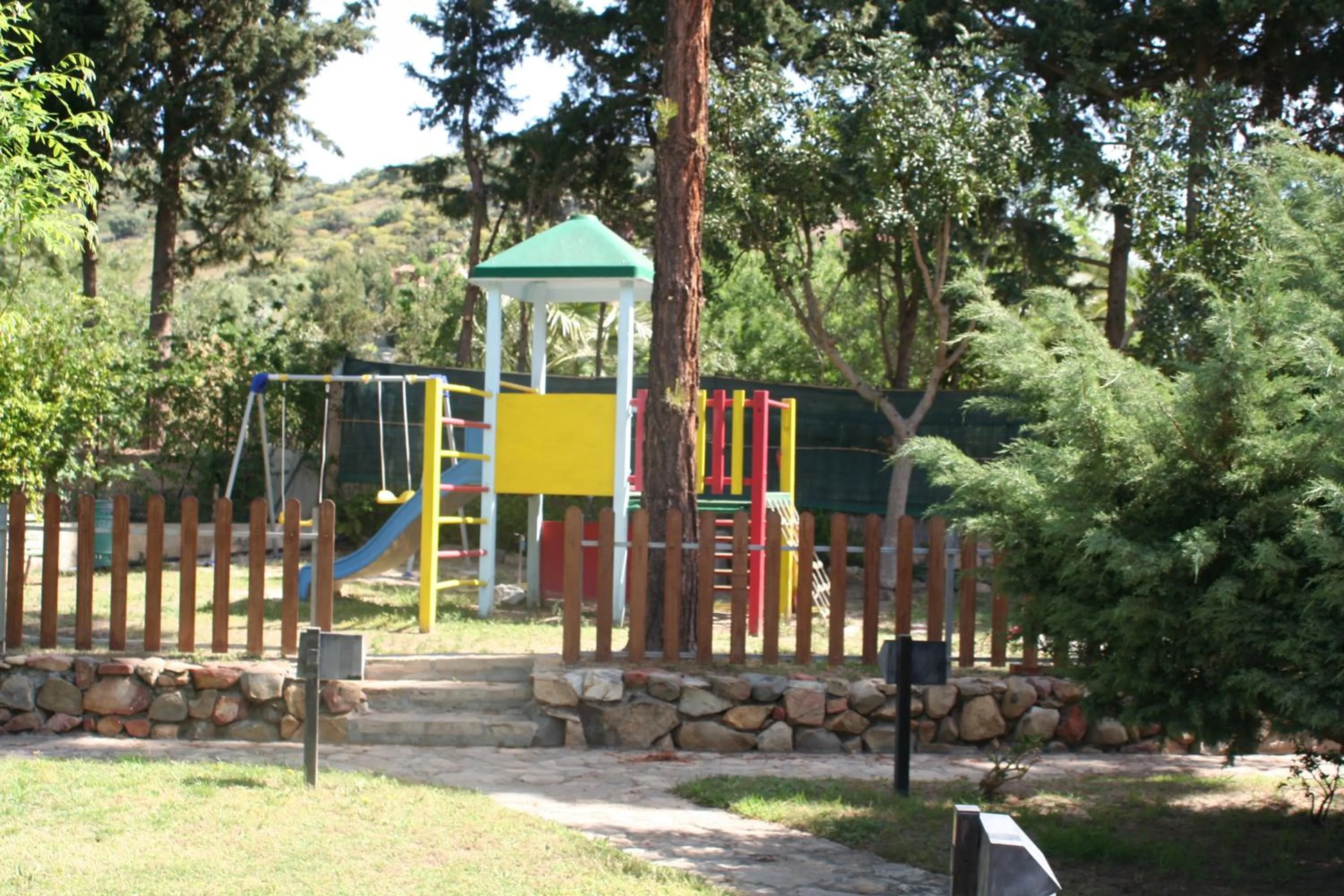 Children play ground in Verdemare Sardegna Uno