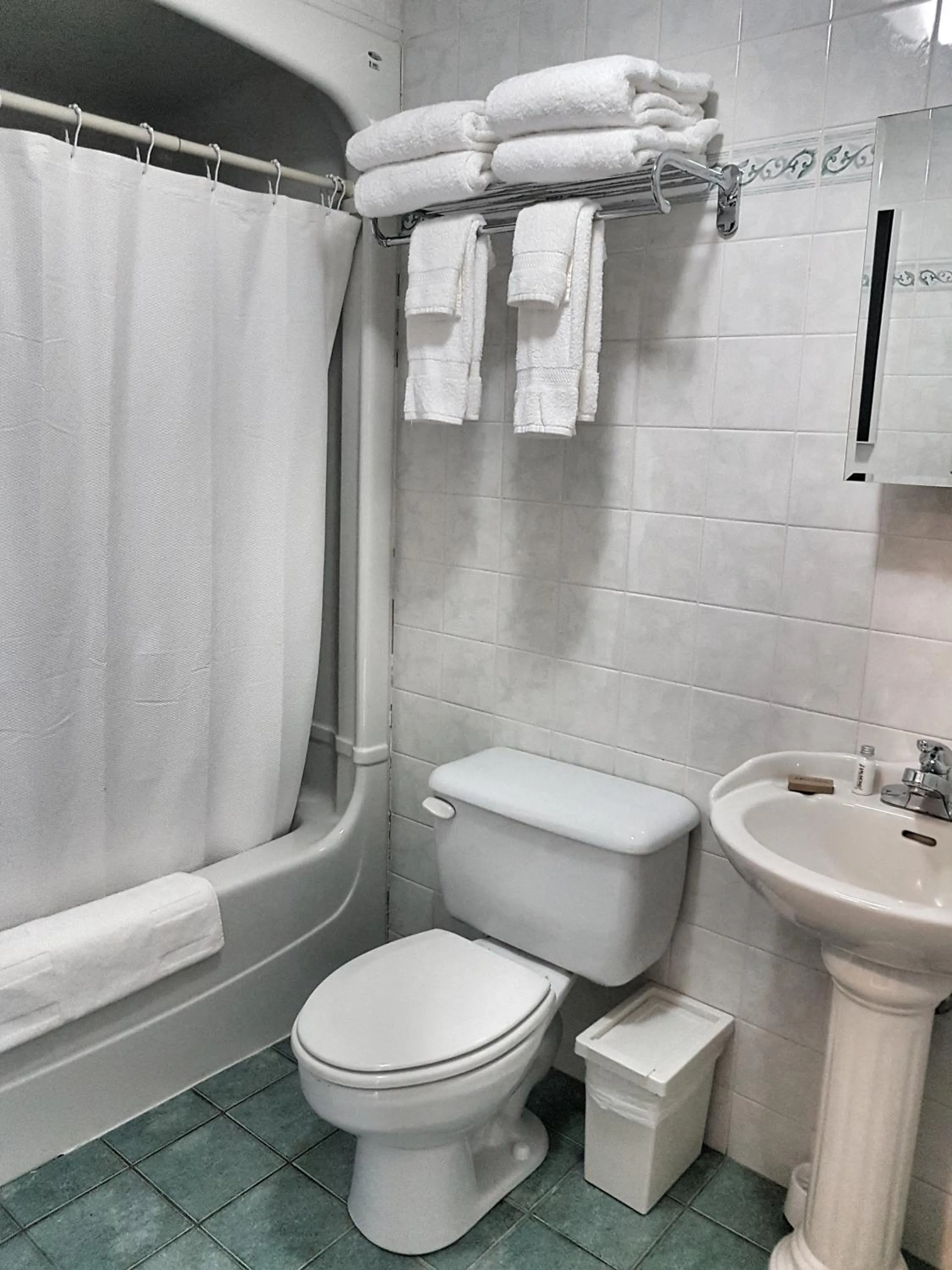 Bathroom in Cozy 1-Bedroom Suite #17 by Amazing Property Rentals