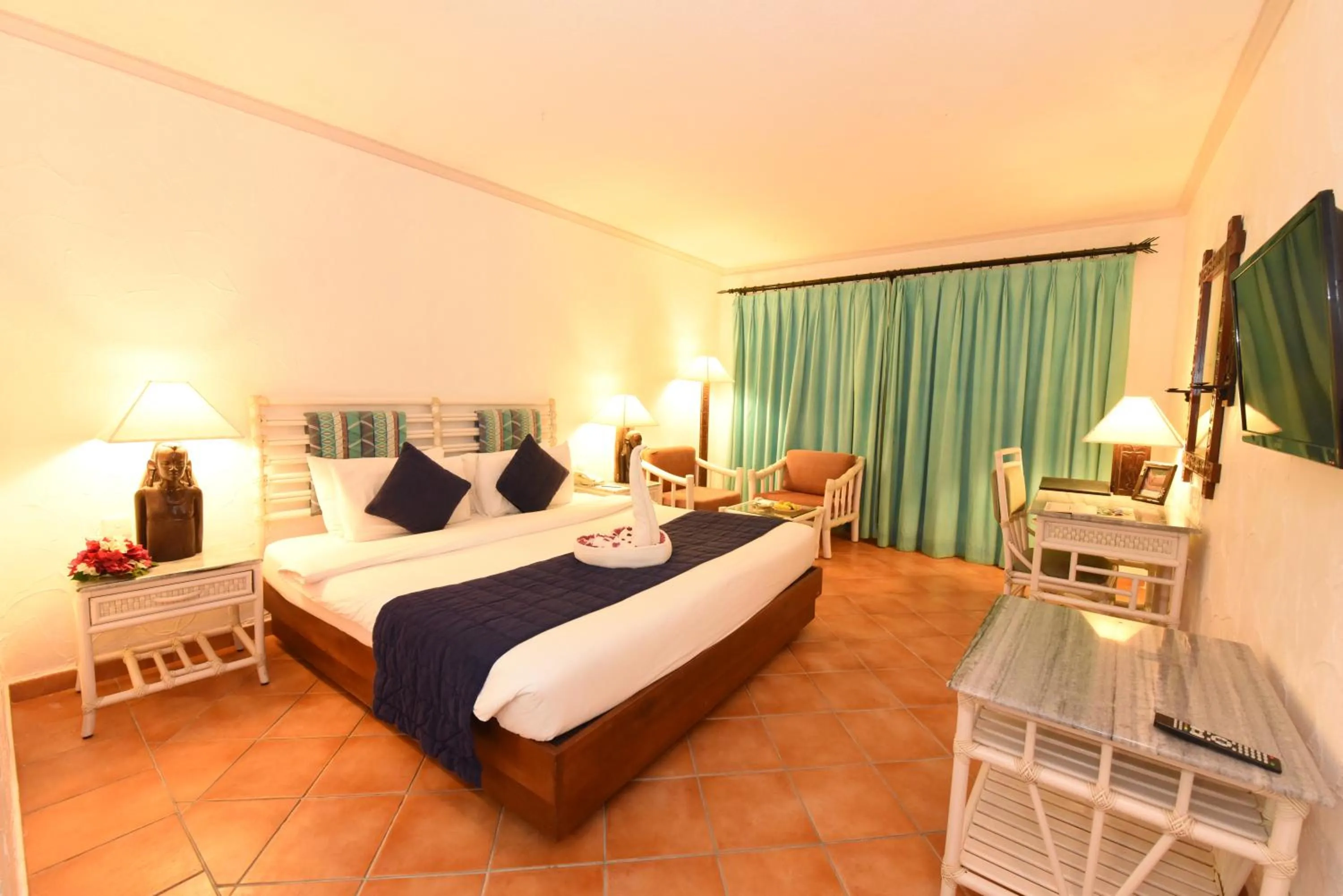 Bedroom, Bed in Diani Reef Beach Resort & Spa - Your Beachfront Bliss Awaits