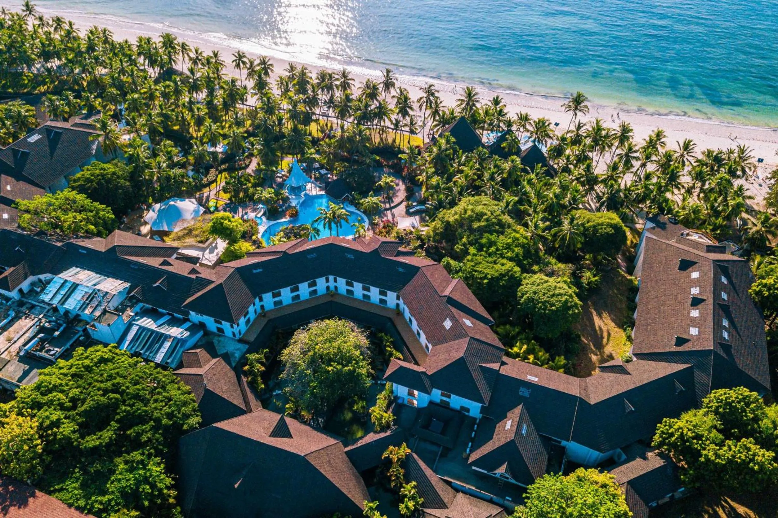 Bird's eye view in Diani Reef Beach Resort & Spa - Your Beachfront Bliss Awaits
