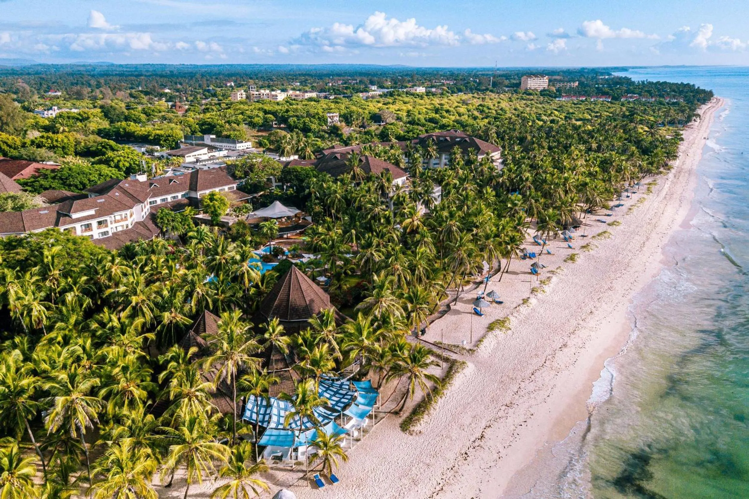 Beach in Diani Reef Beach Resort & Spa - Your Beachfront Bliss Awaits