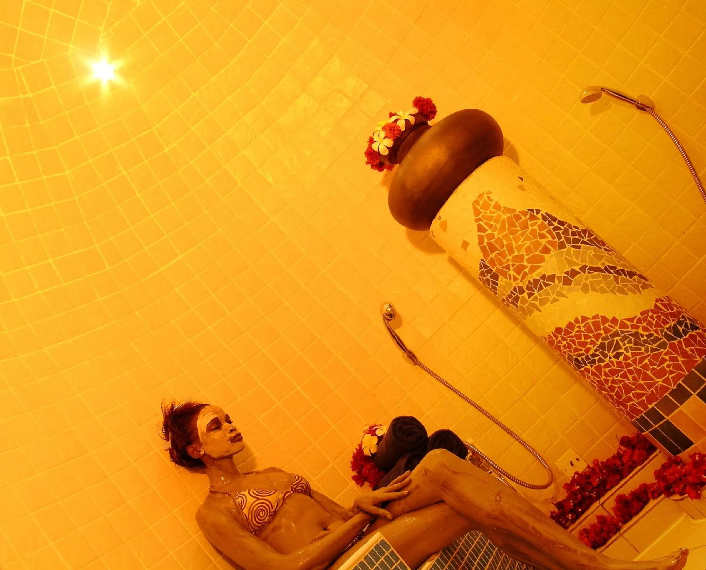 Steam room in Diani Reef Beach Resort & Spa - Your Beachfront Bliss Awaits