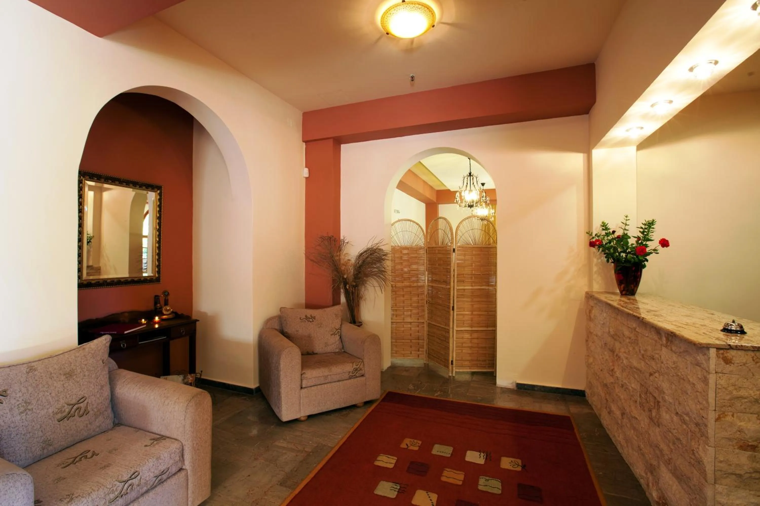 Lobby or reception in Hotel Milton