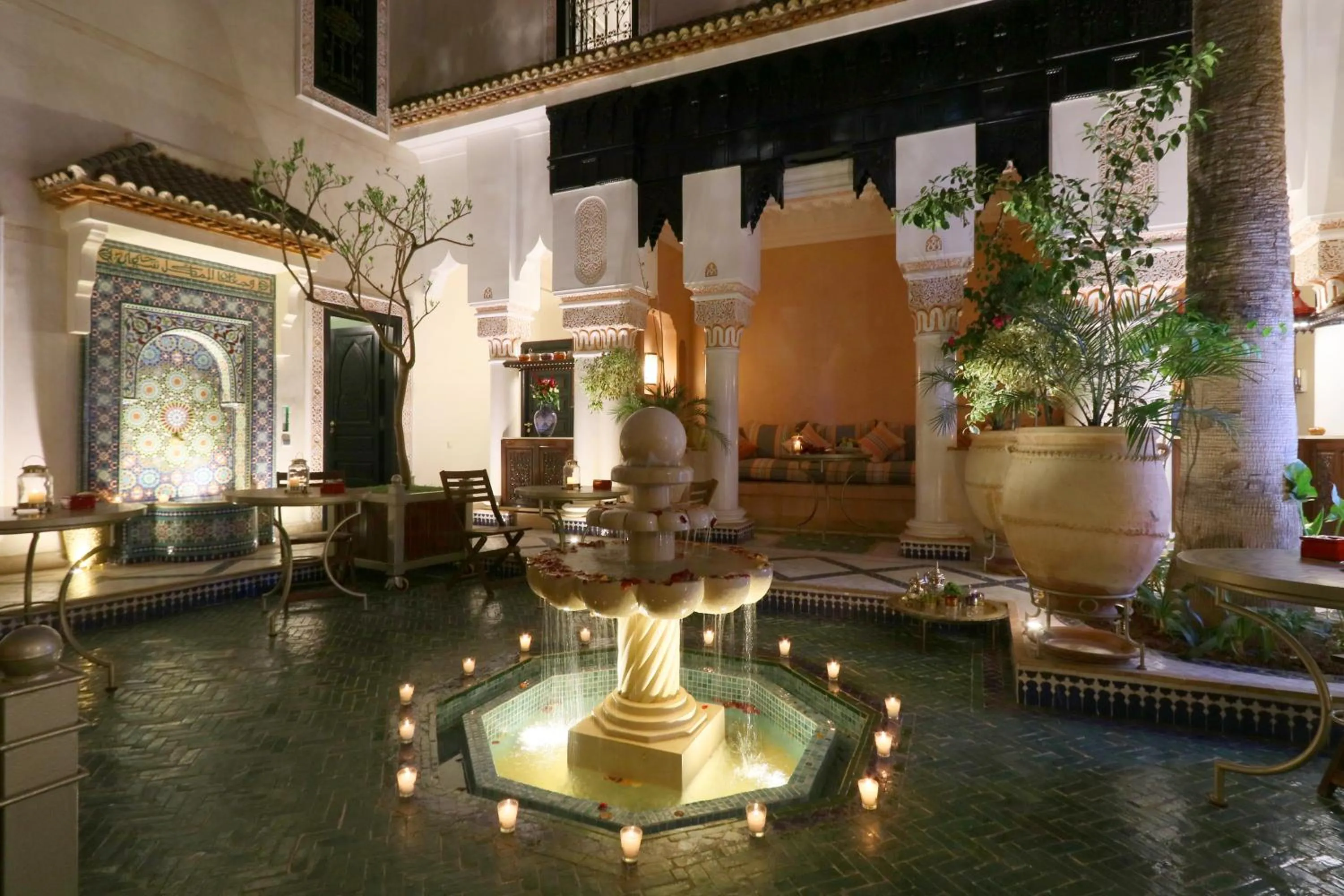Patio in Riad Omara al Kasbah