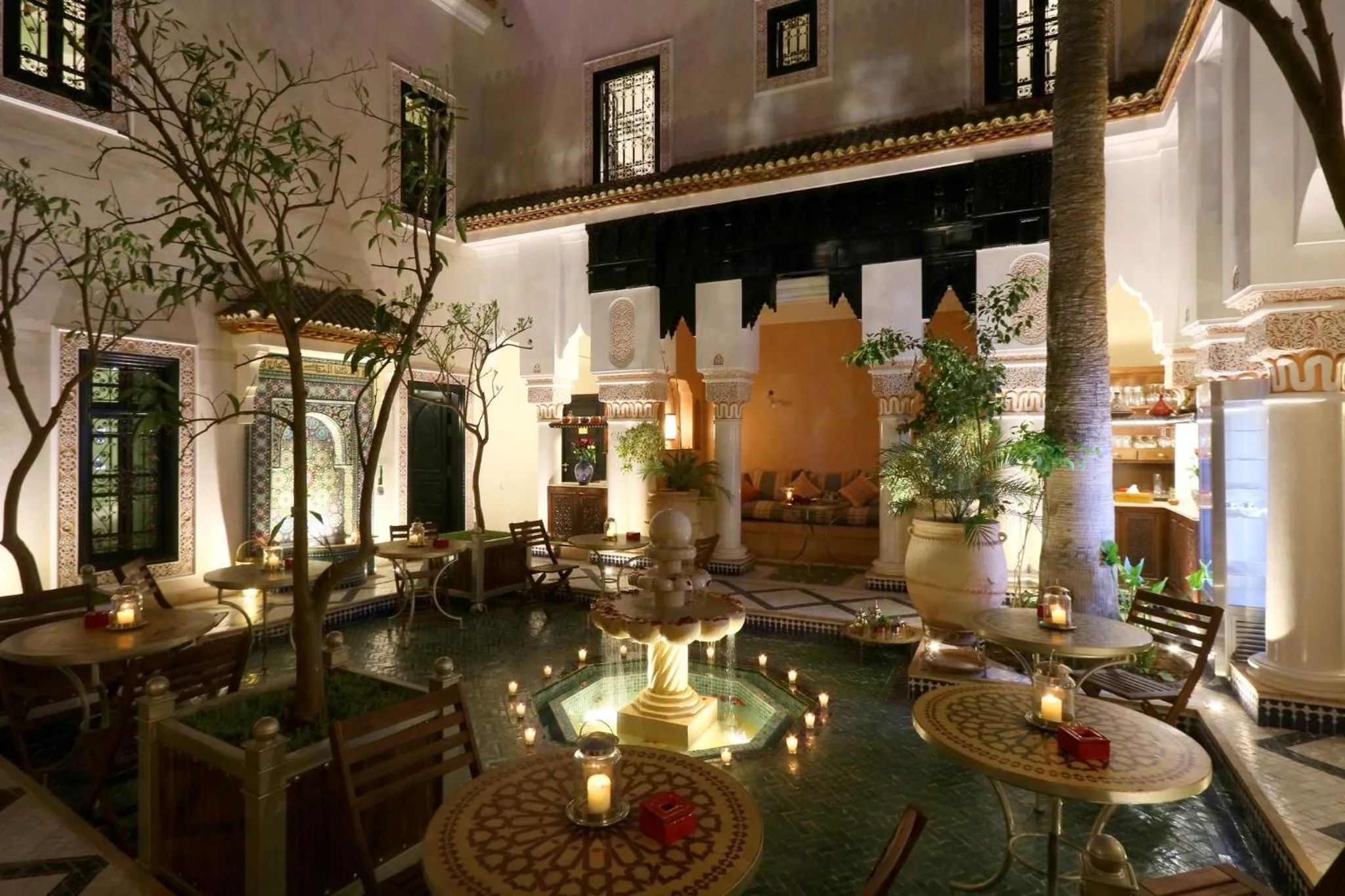 Patio in Riad Omara al Kasbah