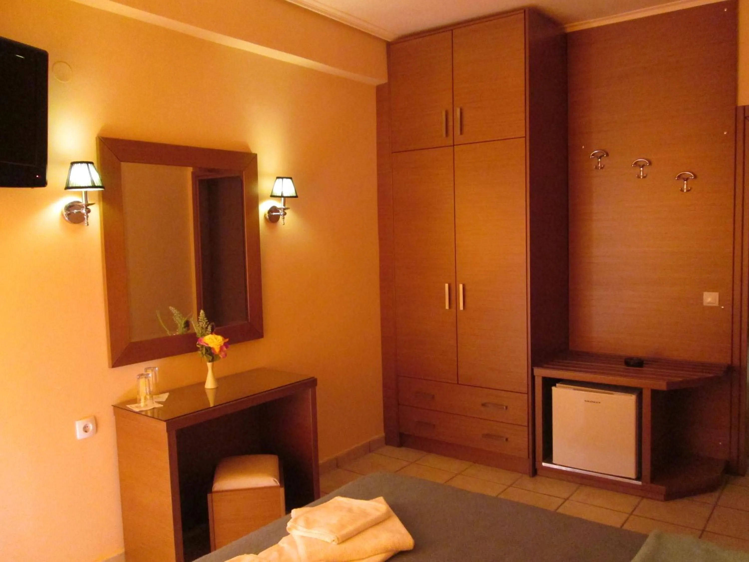 Decorative detail, Bed in Hotel Lito