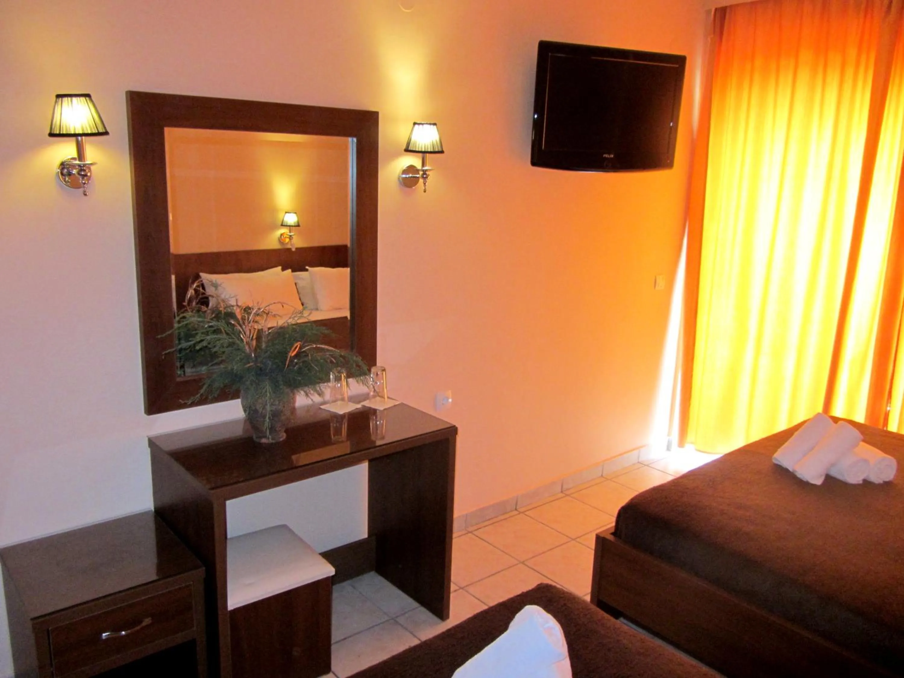 Decorative detail, Bed in Hotel Lito