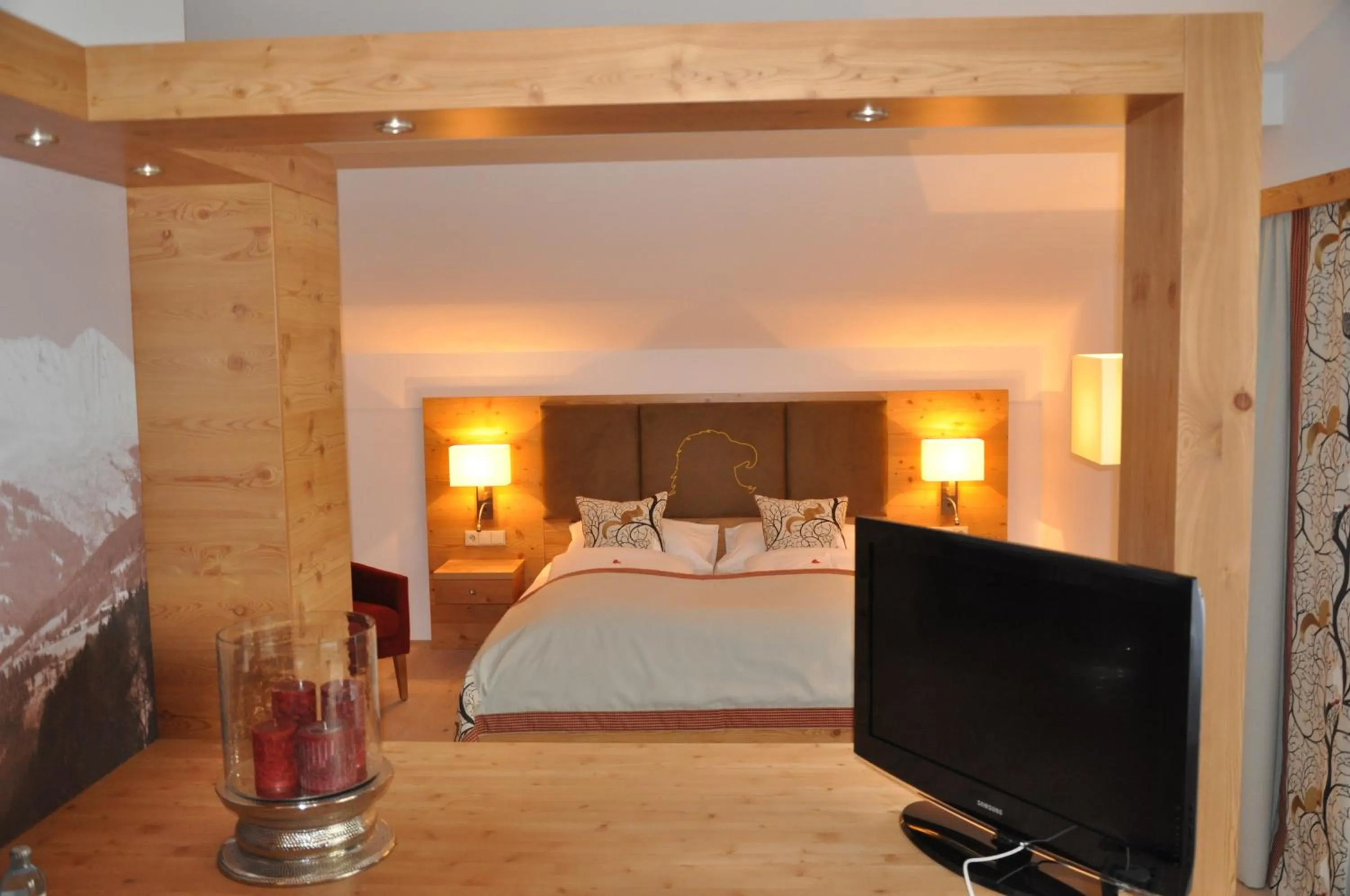 Bed in Hotel Goldener Adler Wattens