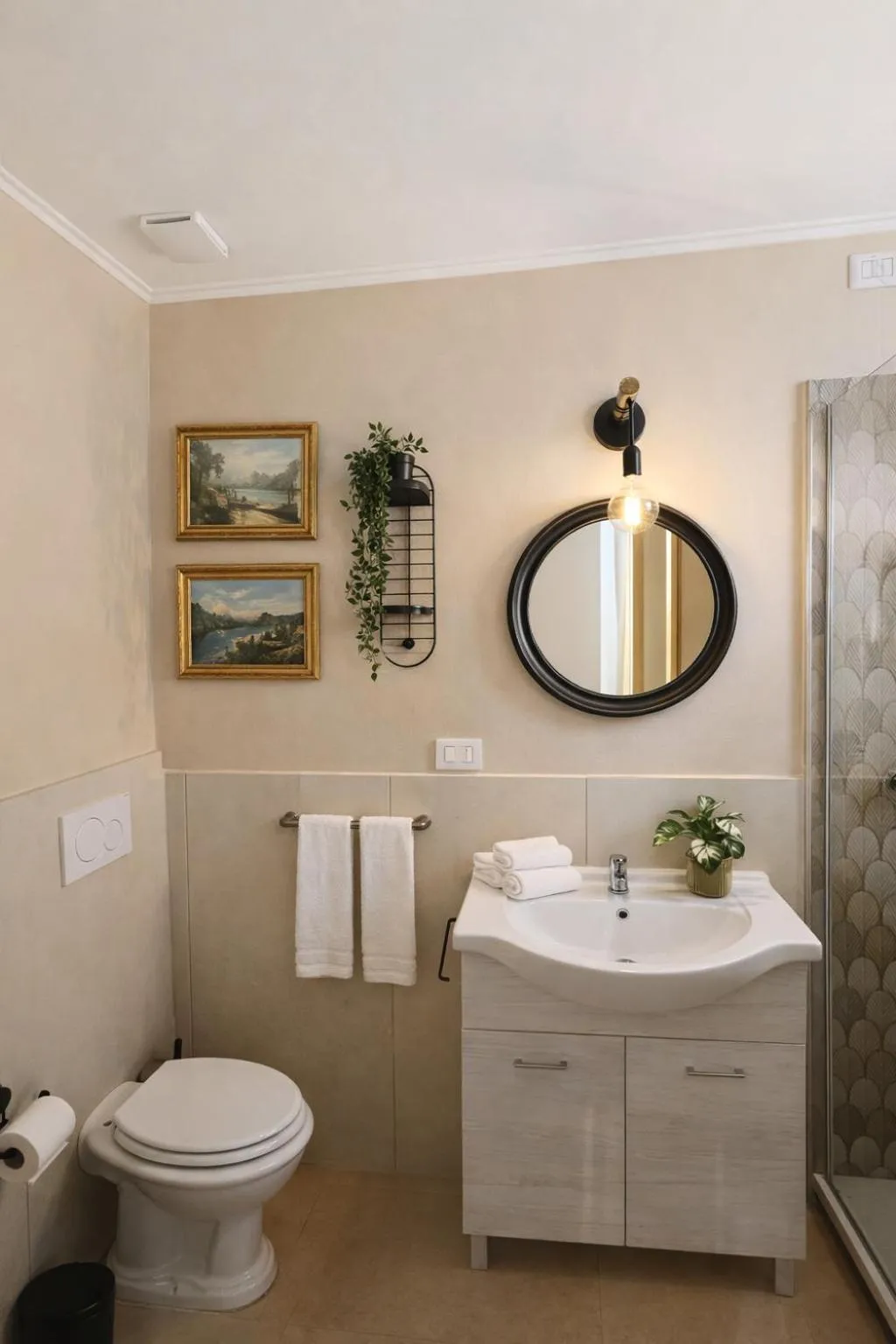 Bathroom in Suites Piazza Del Popolo