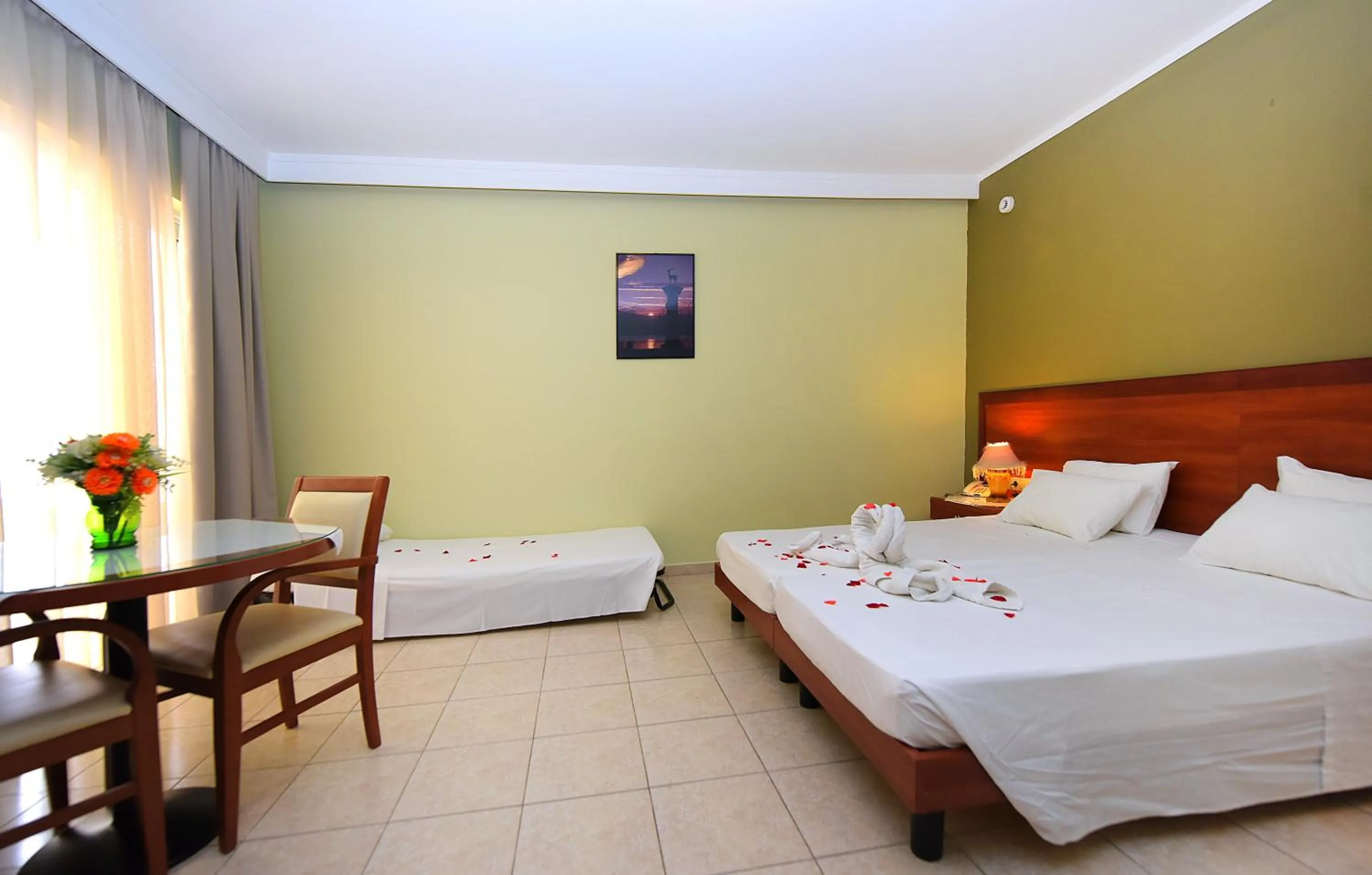 Bed in Esmeralda Hotel