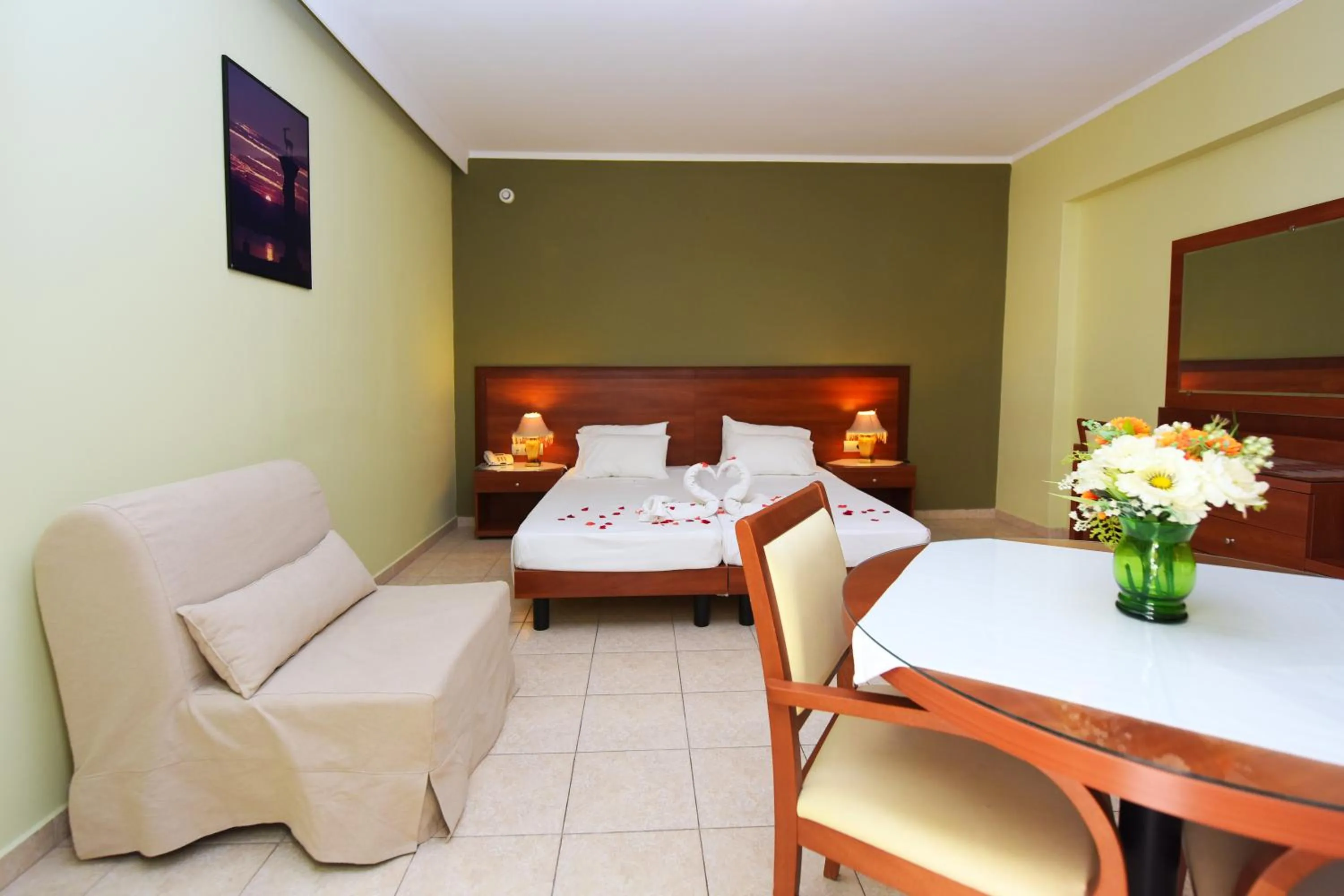 Bed in Esmeralda Hotel