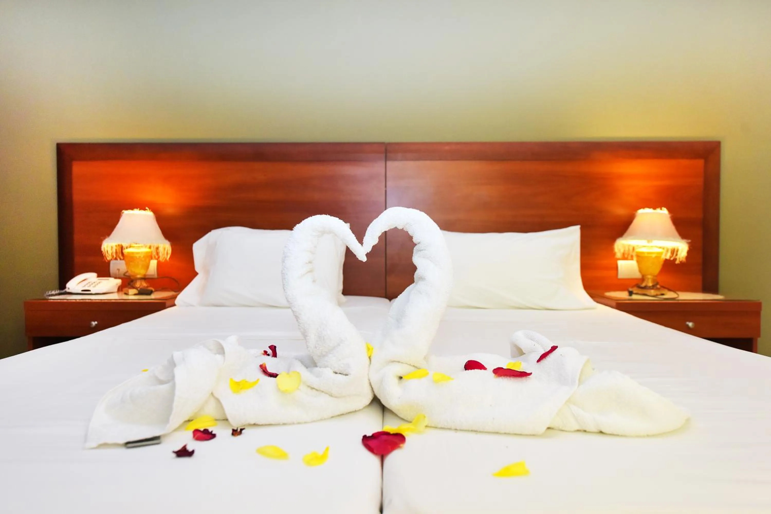 Bed in Esmeralda Hotel