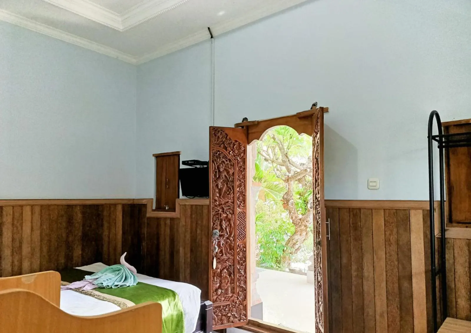 Bed in Green Palace Homestay