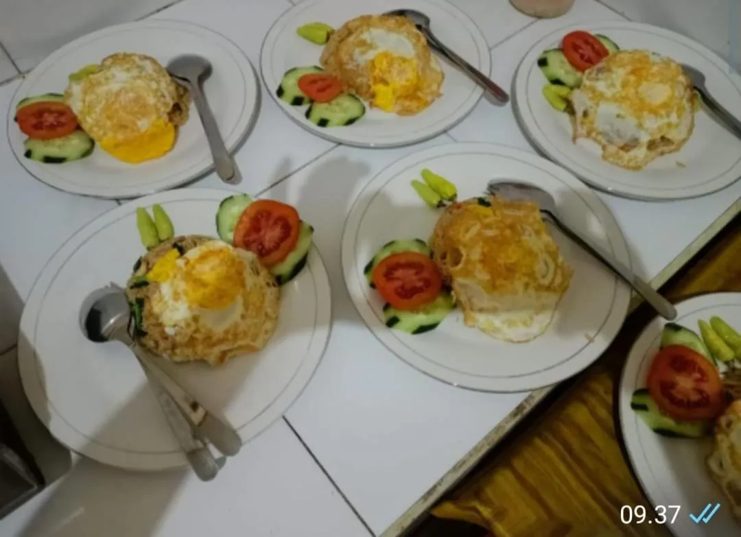 Food and drinks in Green Palace Homestay