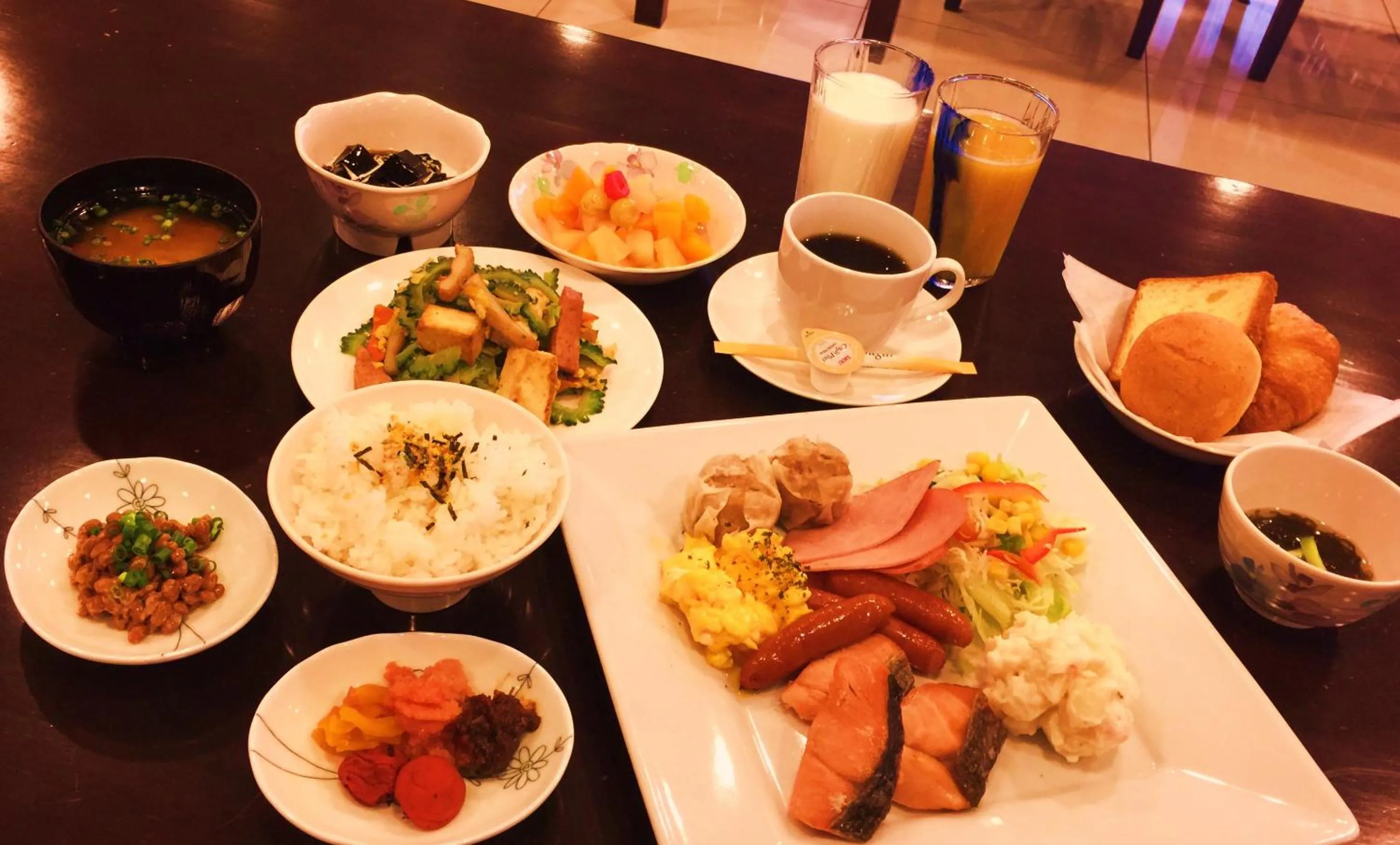 Breakfast in Hotel Peacely In Miyakojima Nexus