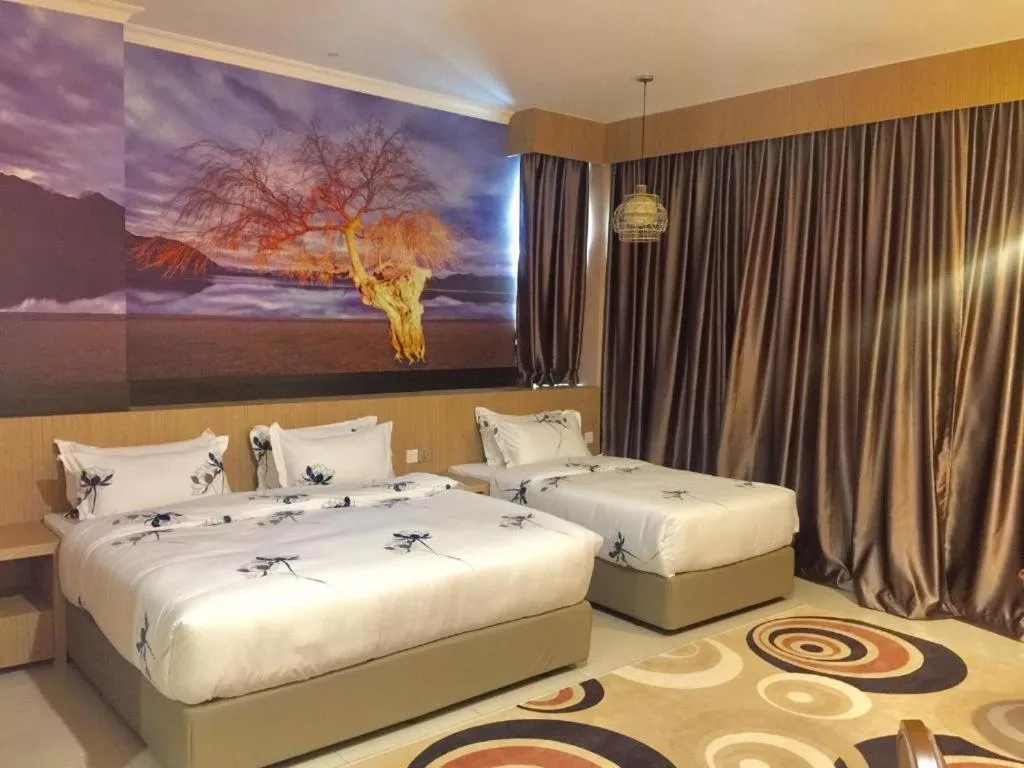 Bed in Hotel Holmes Gp