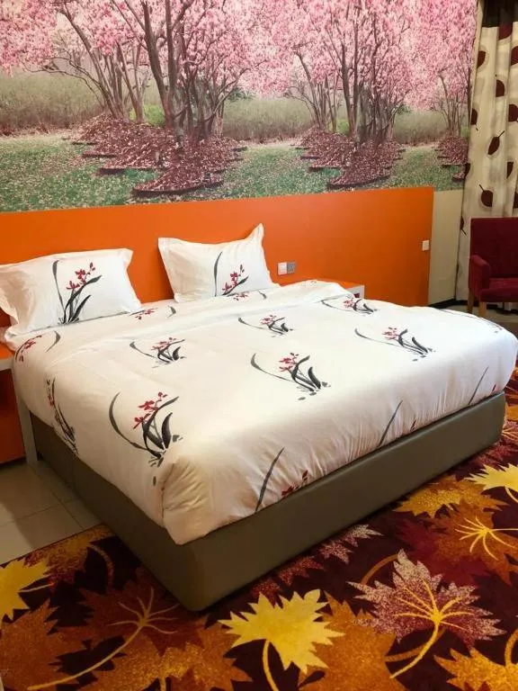 Bed in Hotel Holmes Gp