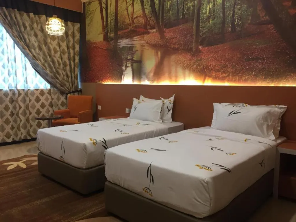 Bed in Hotel Holmes Gp