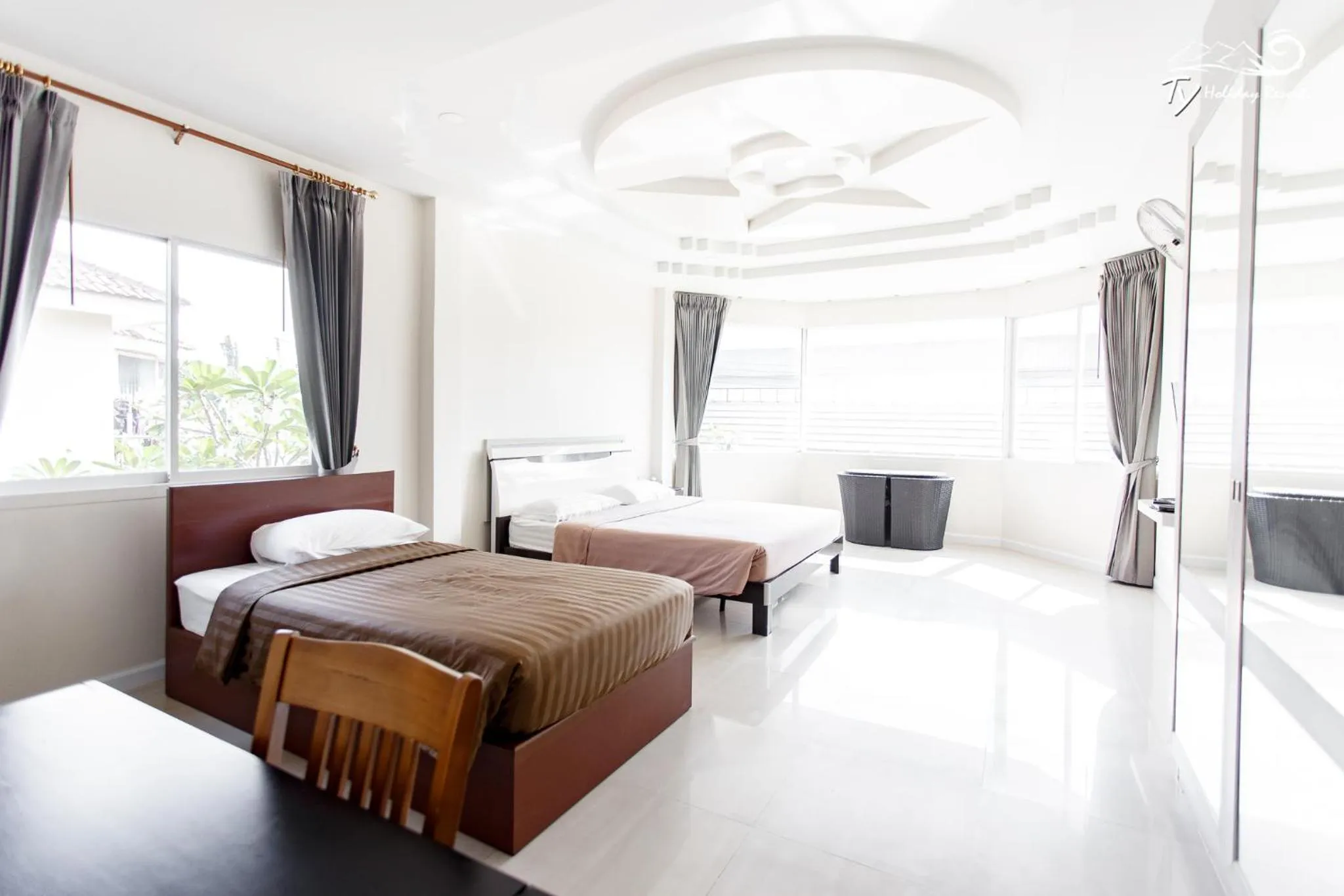 Bed in TY Holiday Resort