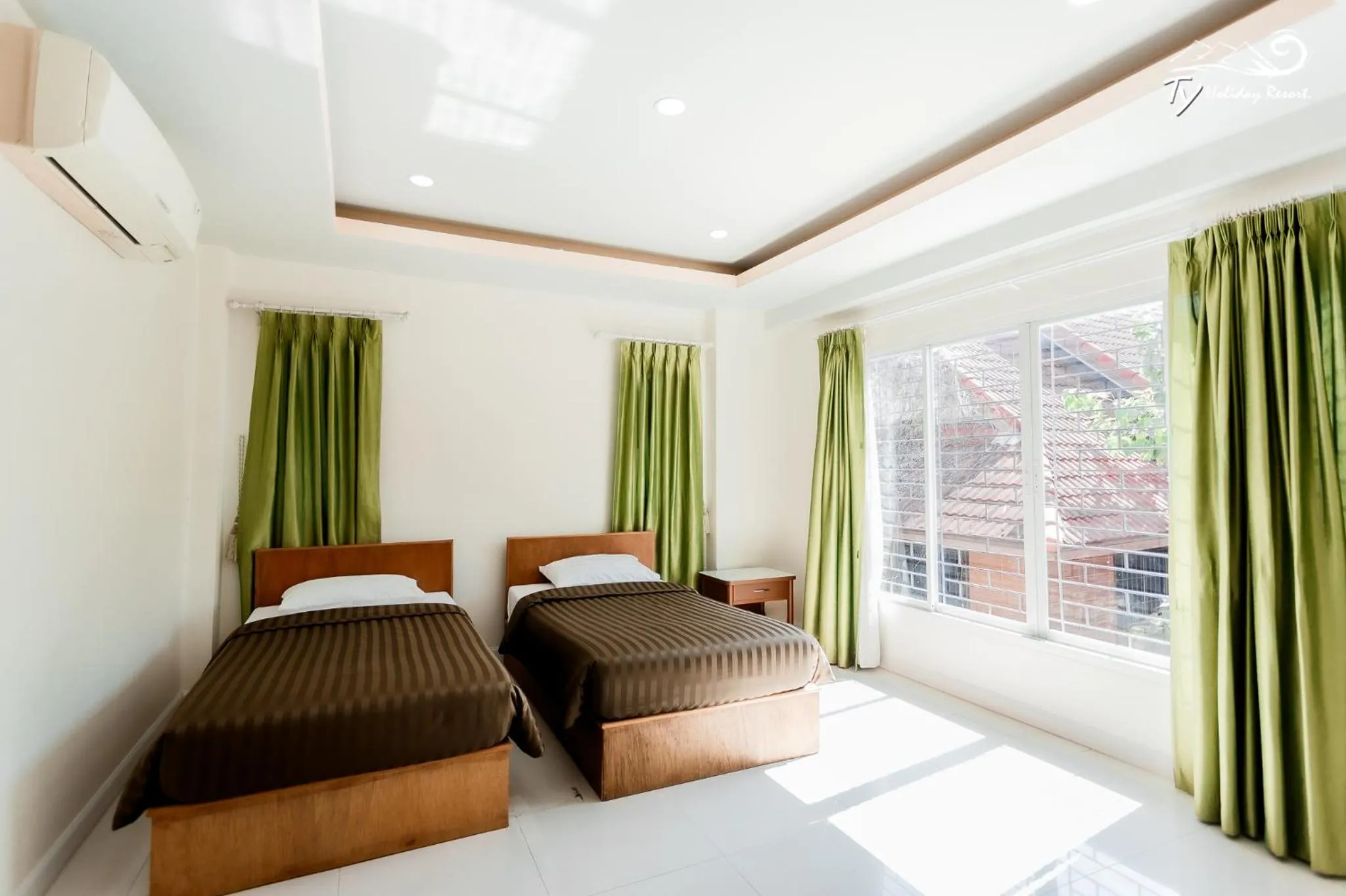 Bed in TY Holiday Resort