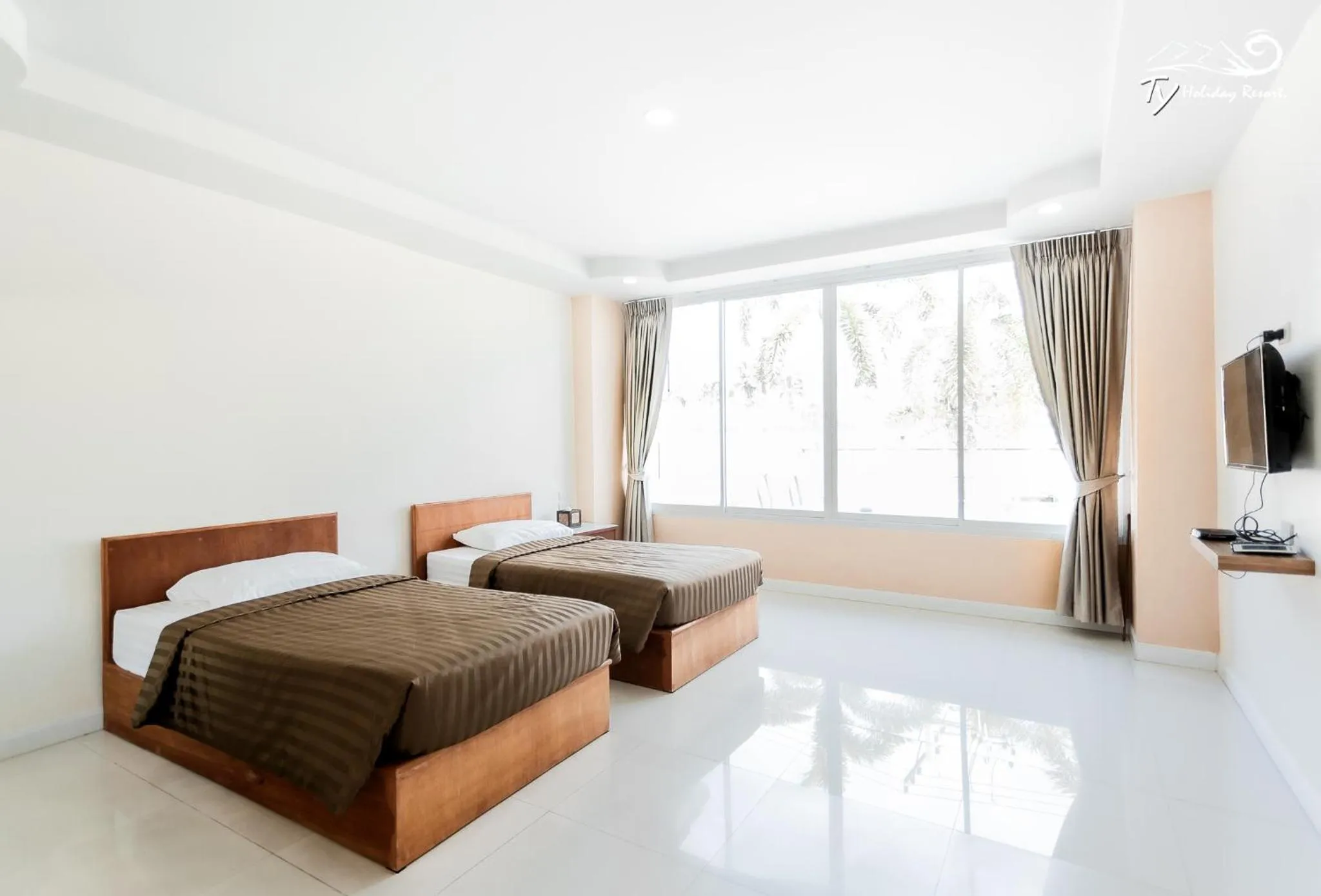 Bed in TY Holiday Resort