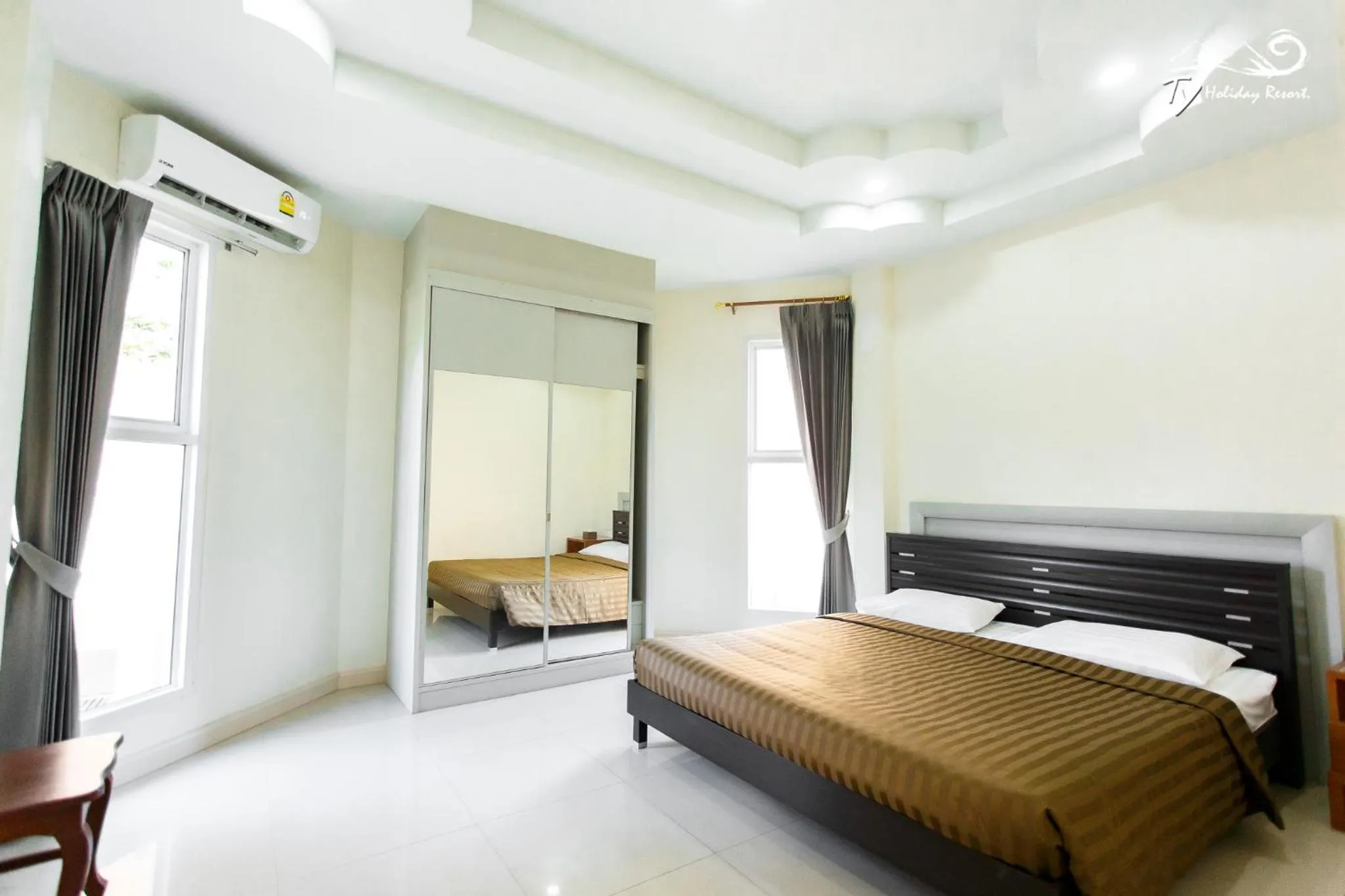 Bed in TY Holiday Resort