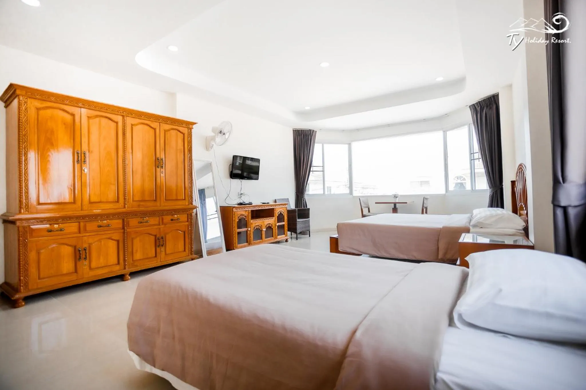 Bed in TY Holiday Resort