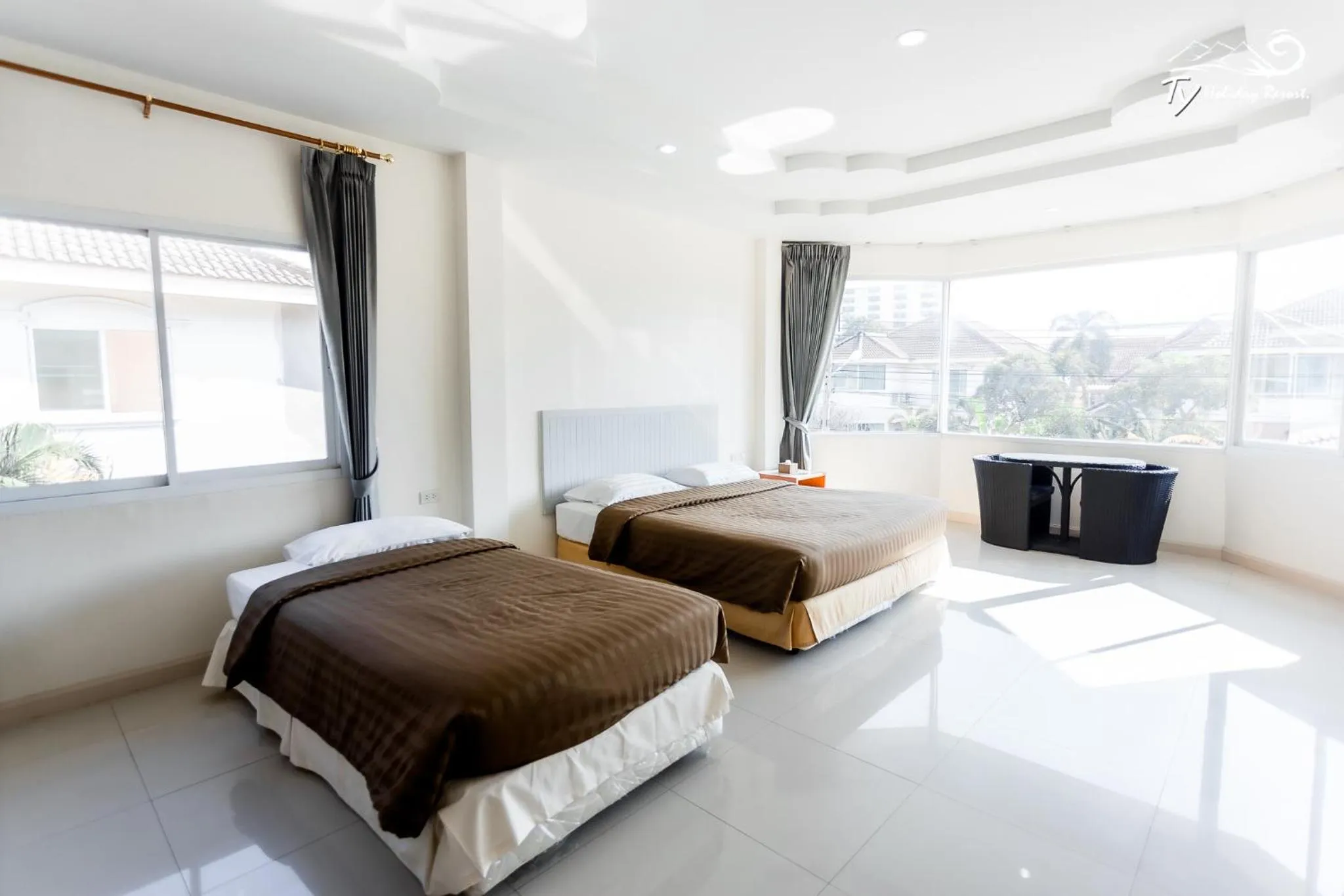 Bed in TY Holiday Resort