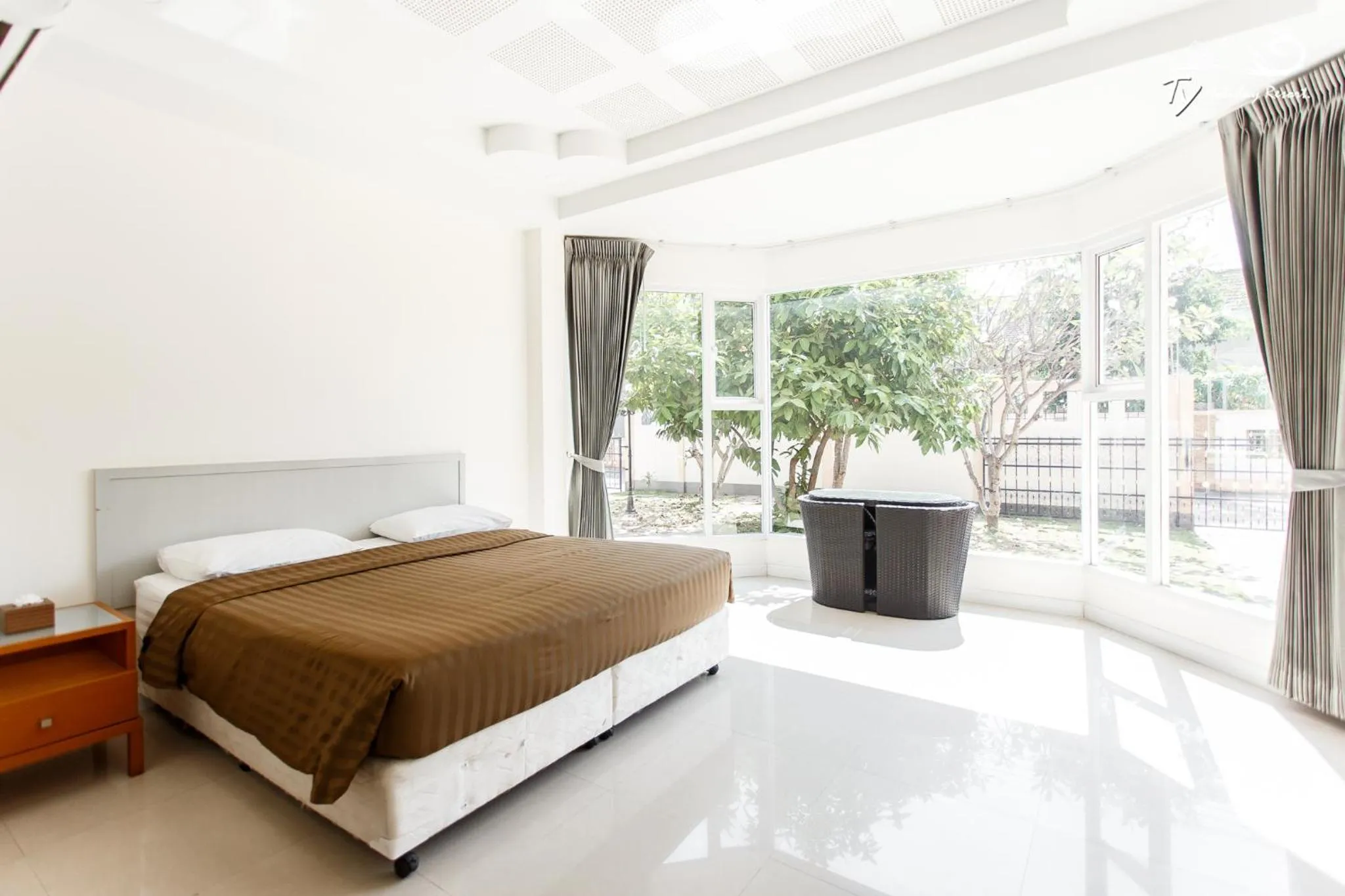 Bed in TY Holiday Resort