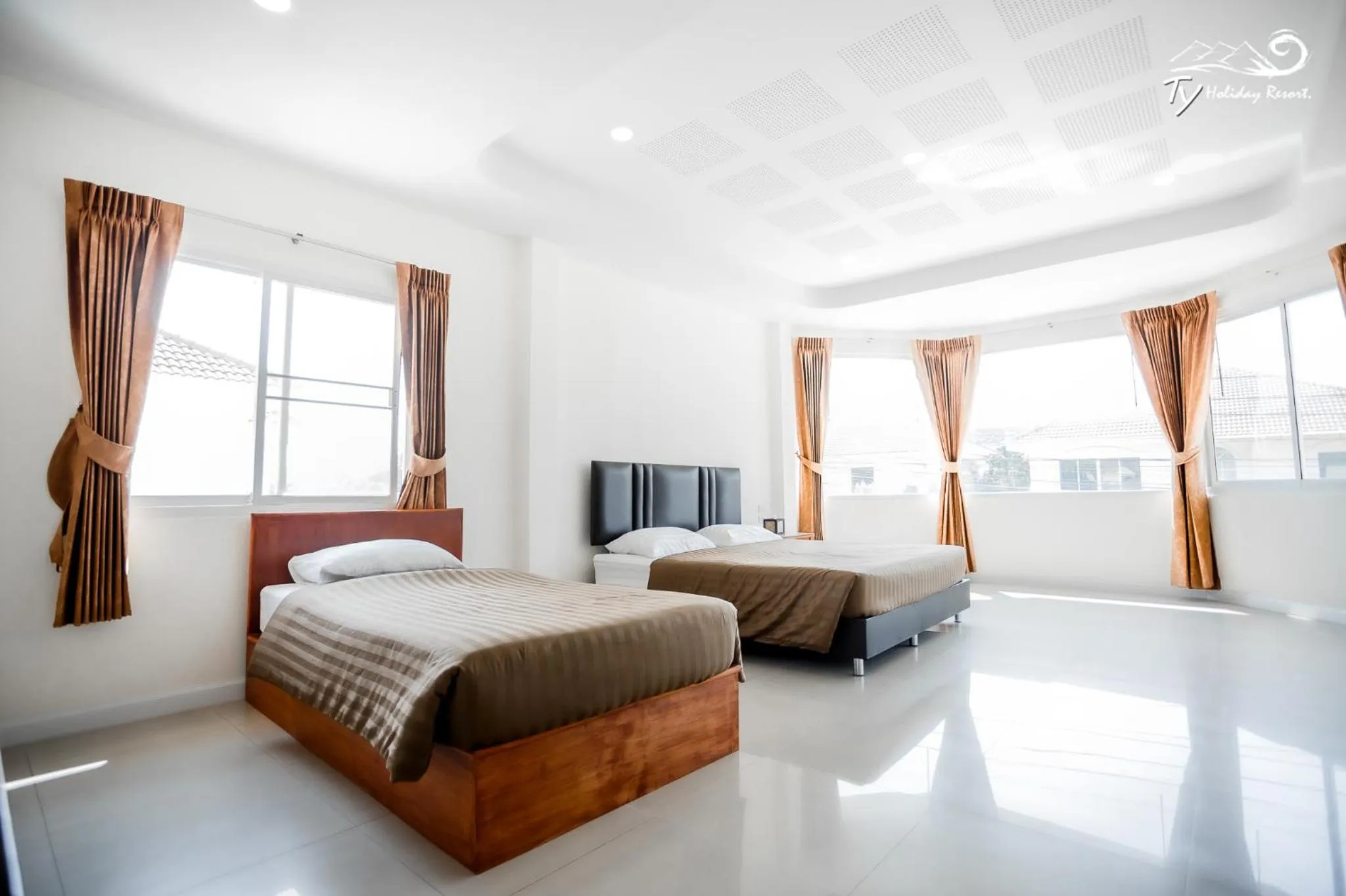 Bed in TY Holiday Resort