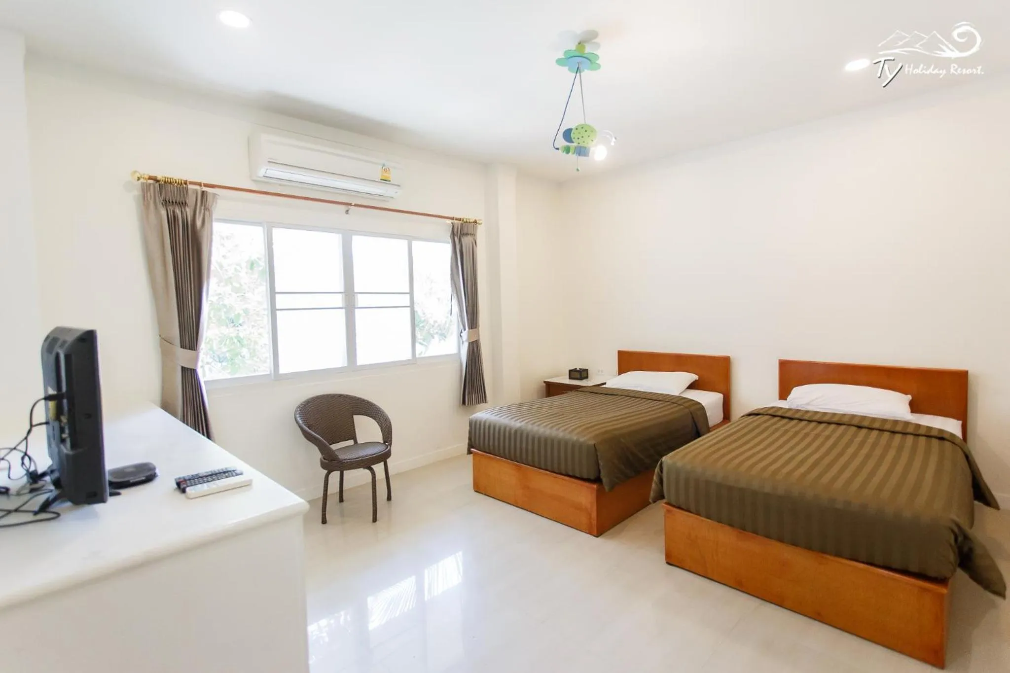 Bed in TY Holiday Resort