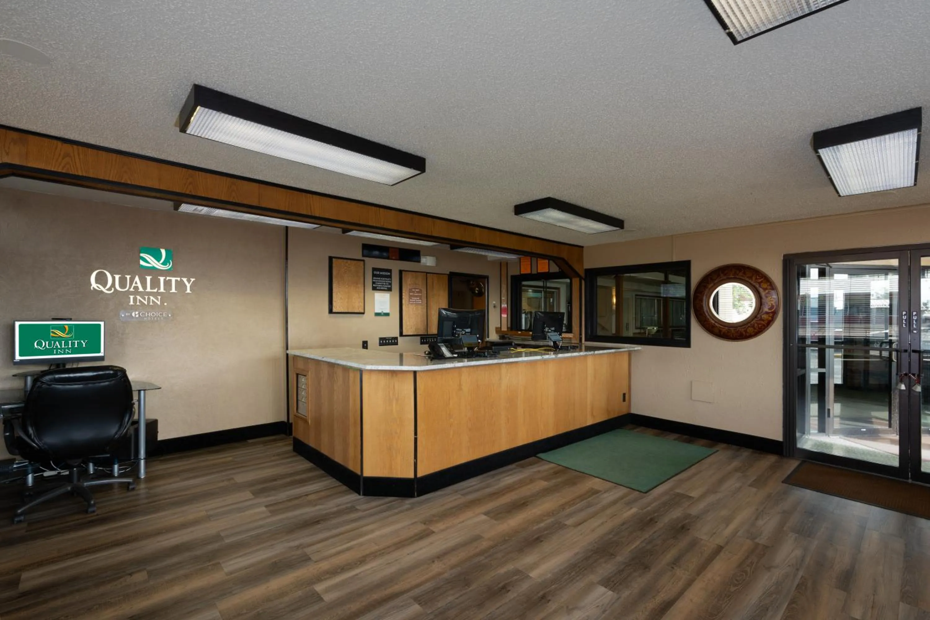 Lobby or reception in Quality Inn Havre