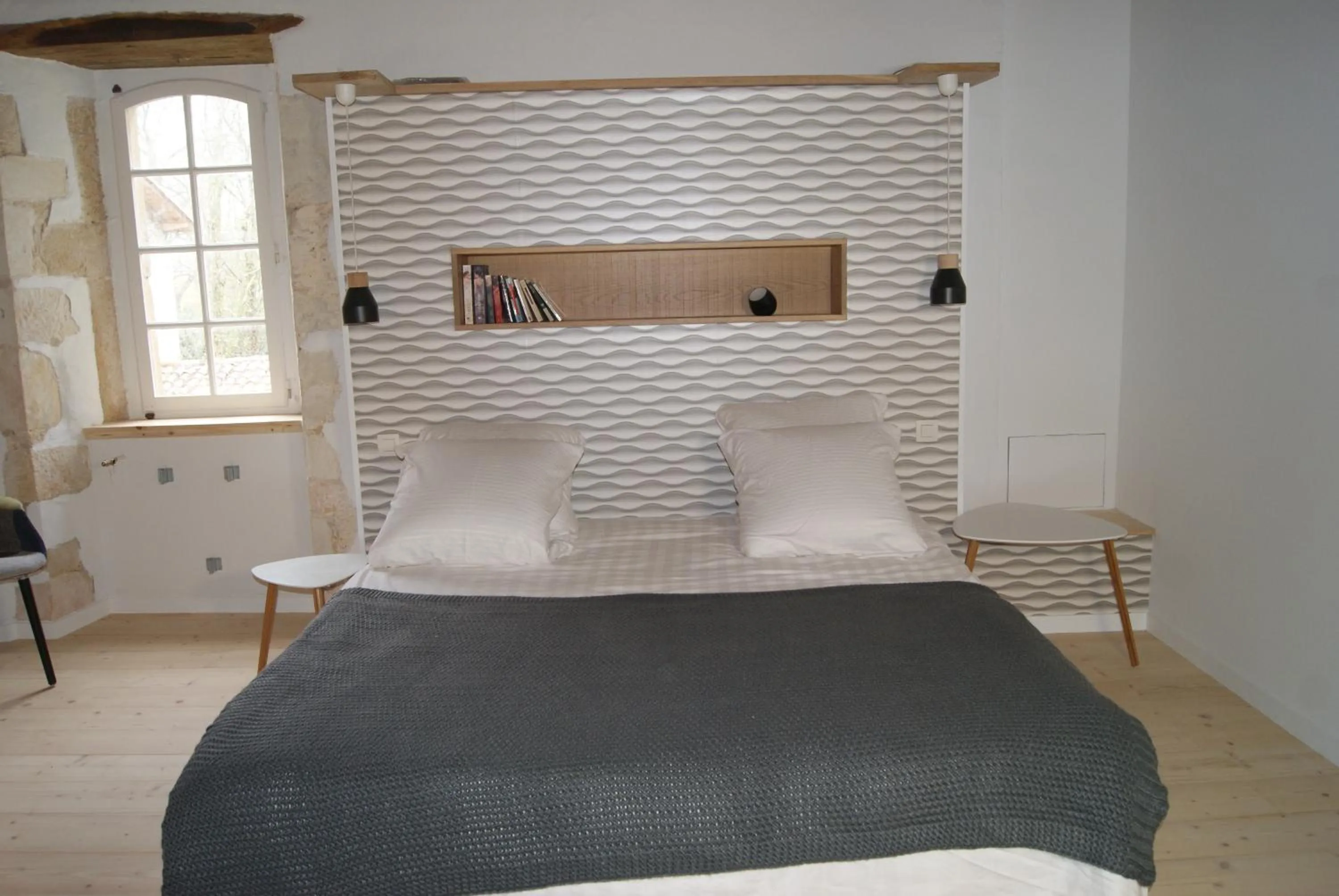 Bed in Chateau Saint Martin B&B